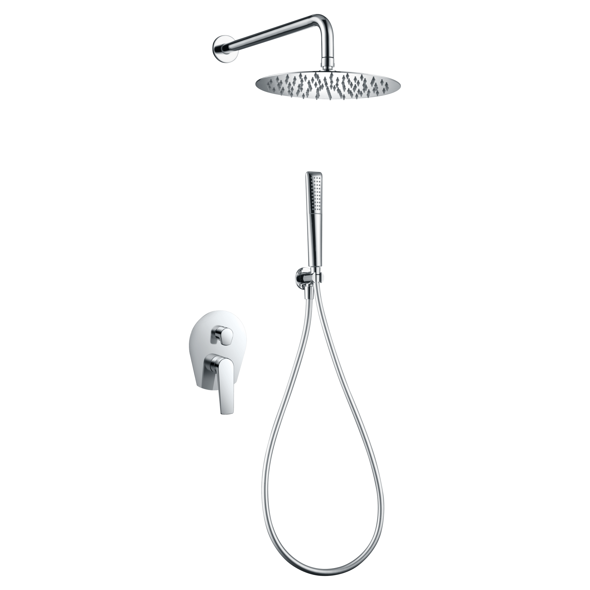 Imex - Conjunto ducha monomando empotrado Delos - BricoandPool