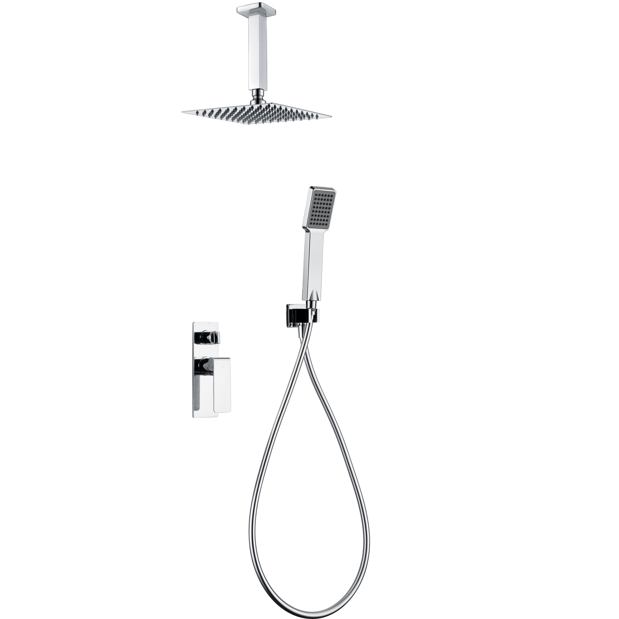 Imex - Conjunto ducha monomando empotrado Nadi - BricoandPool