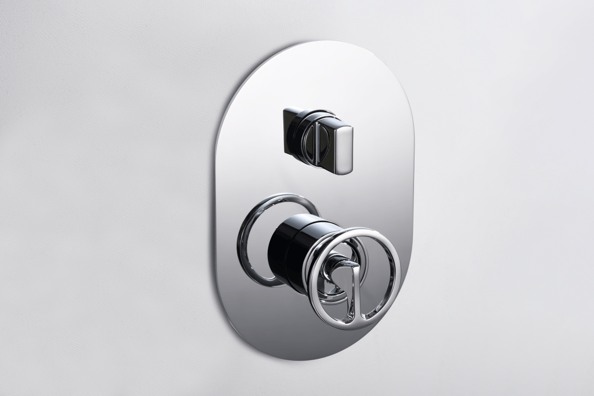 Imex - Conjunto ducha monomando empotrado Olimpo - BricoandPool