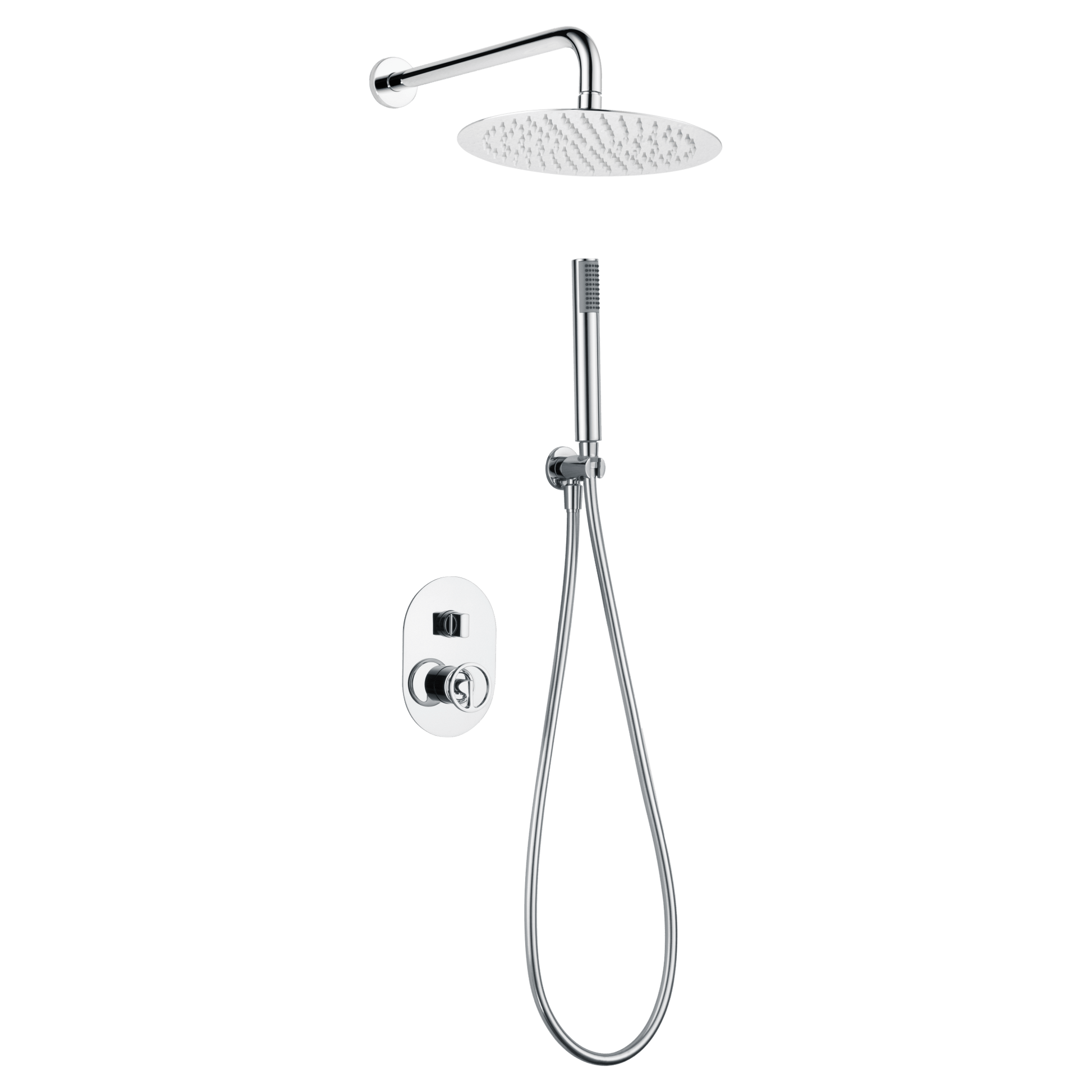 Imex - Conjunto ducha monomando empotrado Olimpo - BricoandPool