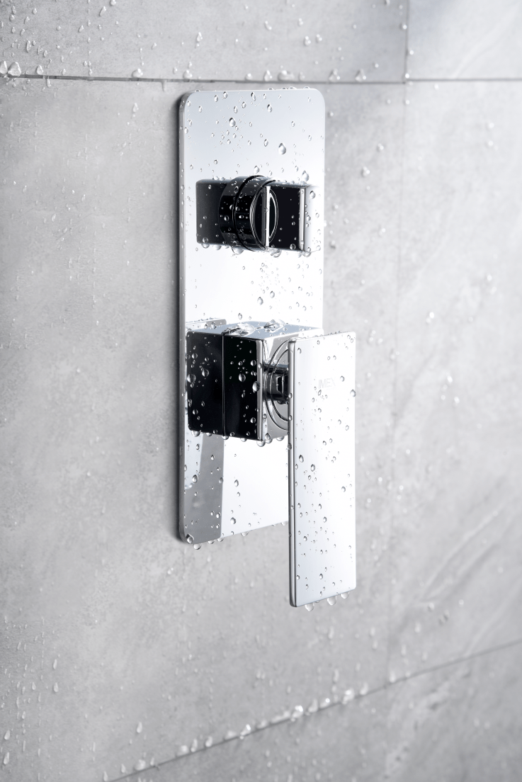 Imex - Conjunto ducha monomando empotrado Pisa - BricoandPool