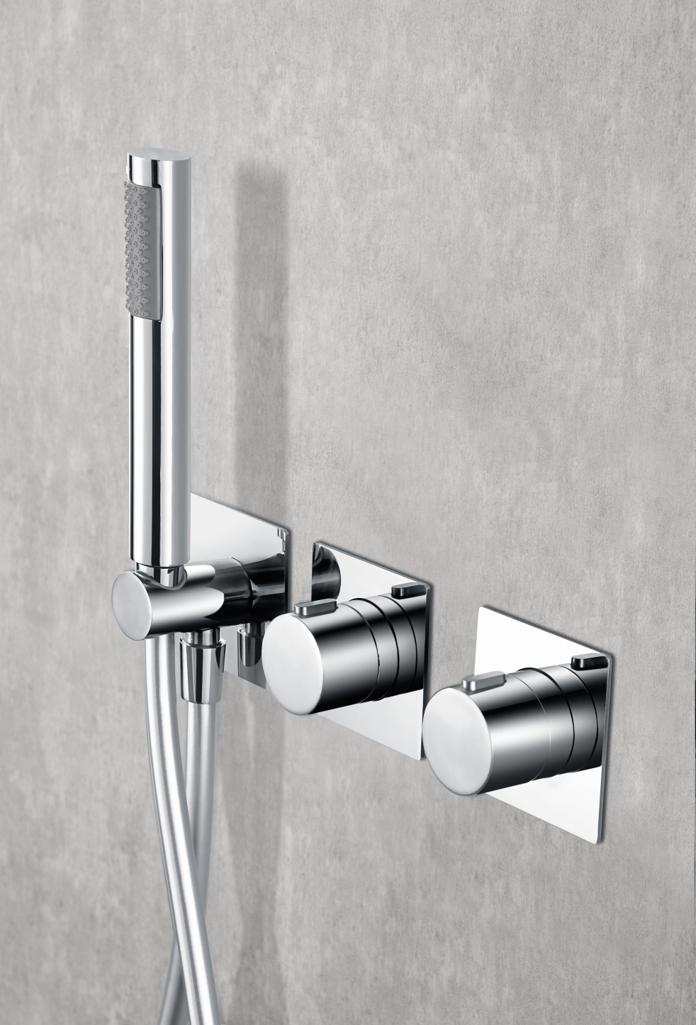 Imex - Conjunto ducha termostatico empotrado Nepal - BricoandPool