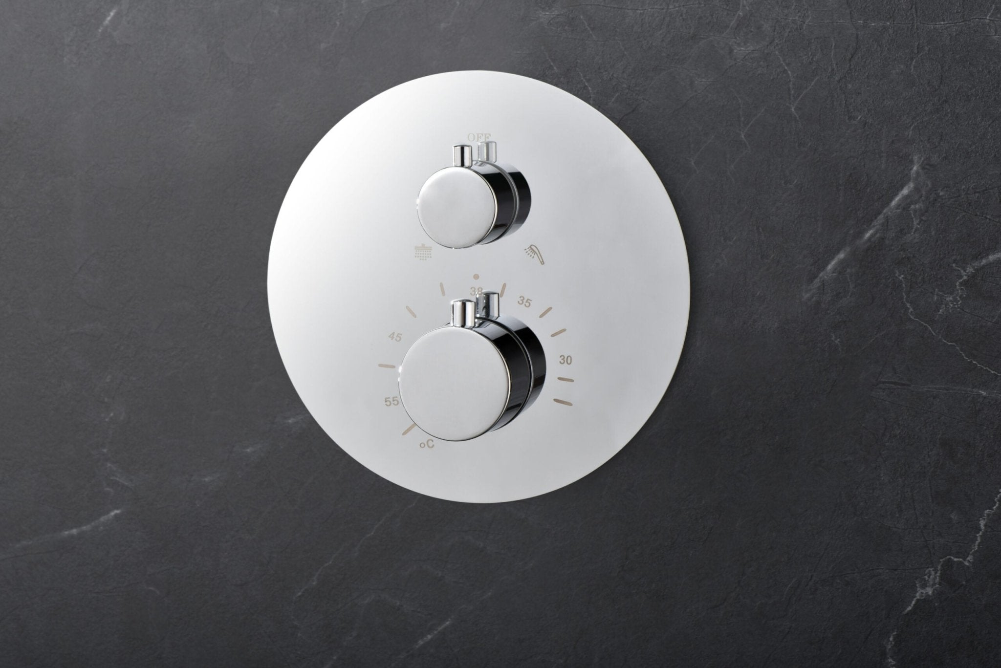 Imex - Conjunto ducha termostatico empotrado T’voli - BricoandPool