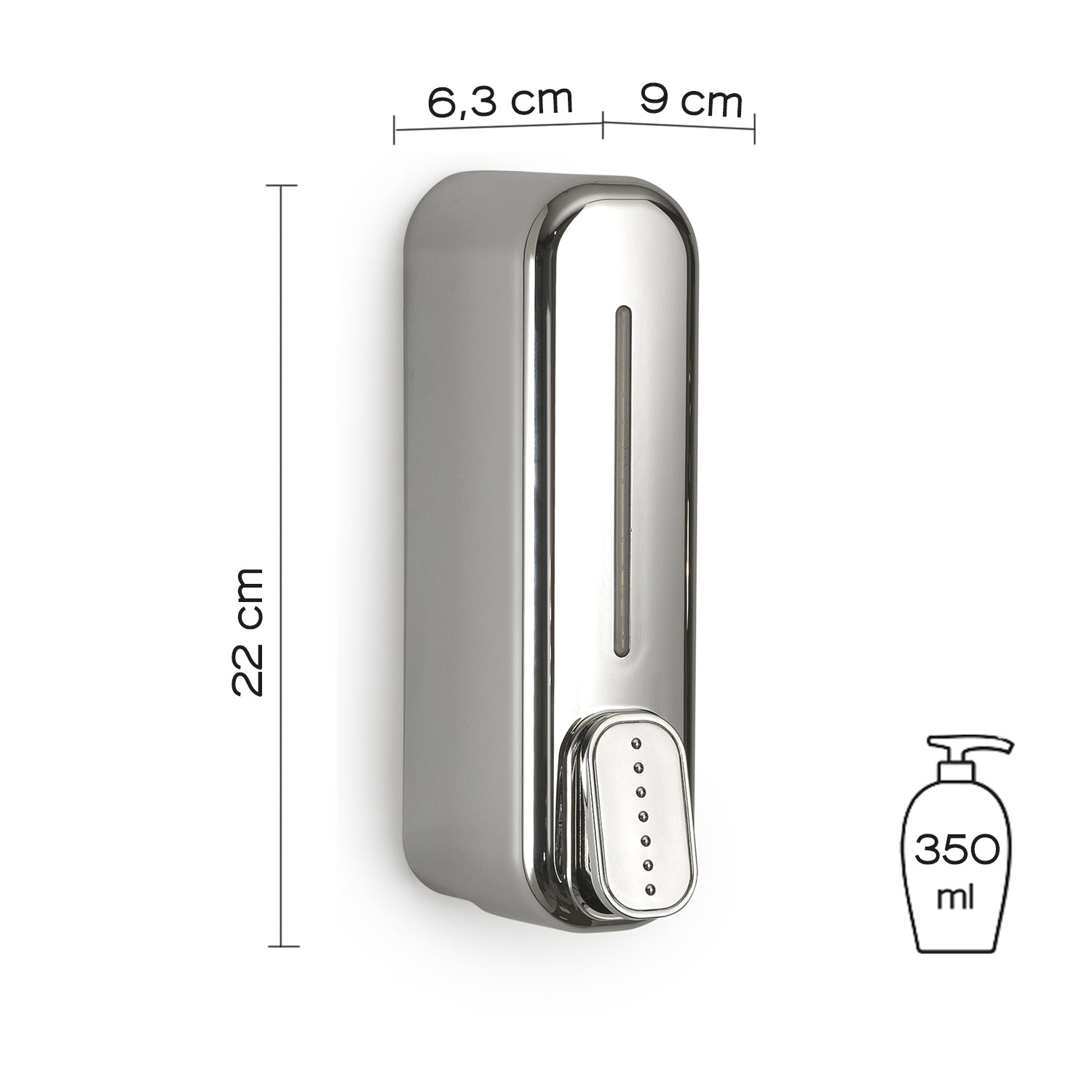 Imex - Dosificador de jabón 350ml - BricoandPool