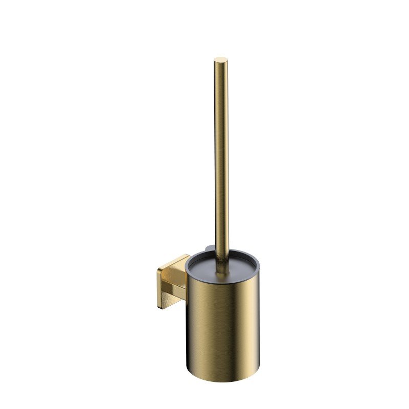 Imex - Escobillero pared Technic oro cepillado - BricoandPool