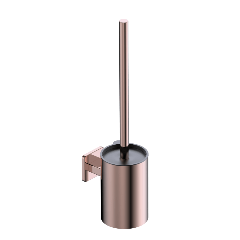 Imex - Escobillero pared Technic oro rosa cepillado - BricoandPool