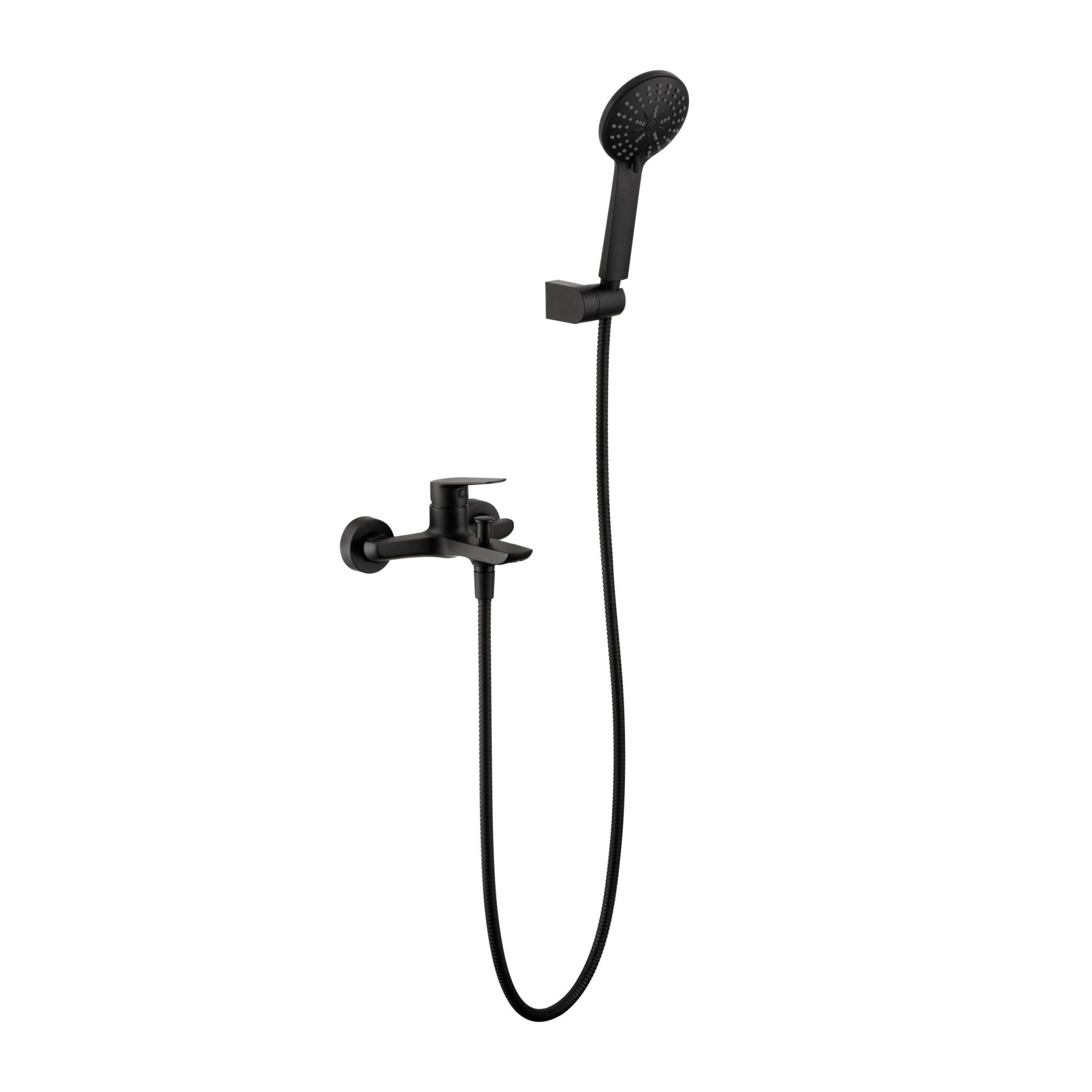 Imex - Grifo de baño/ducha Bélgica negro mate - BricoandPool