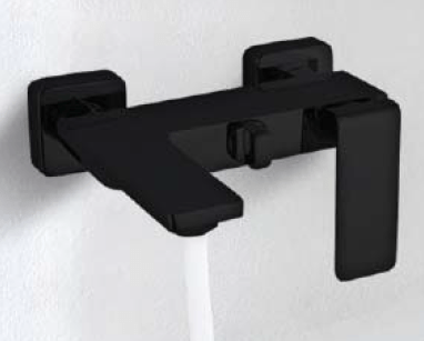 Imex - Grifo de baño/ducha Fiyi negro mate - BricoandPool