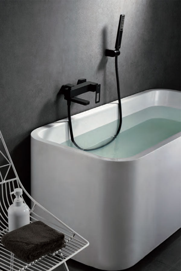 Imex - Grifo de baño/ducha Suecia negro mate - BricoandPool