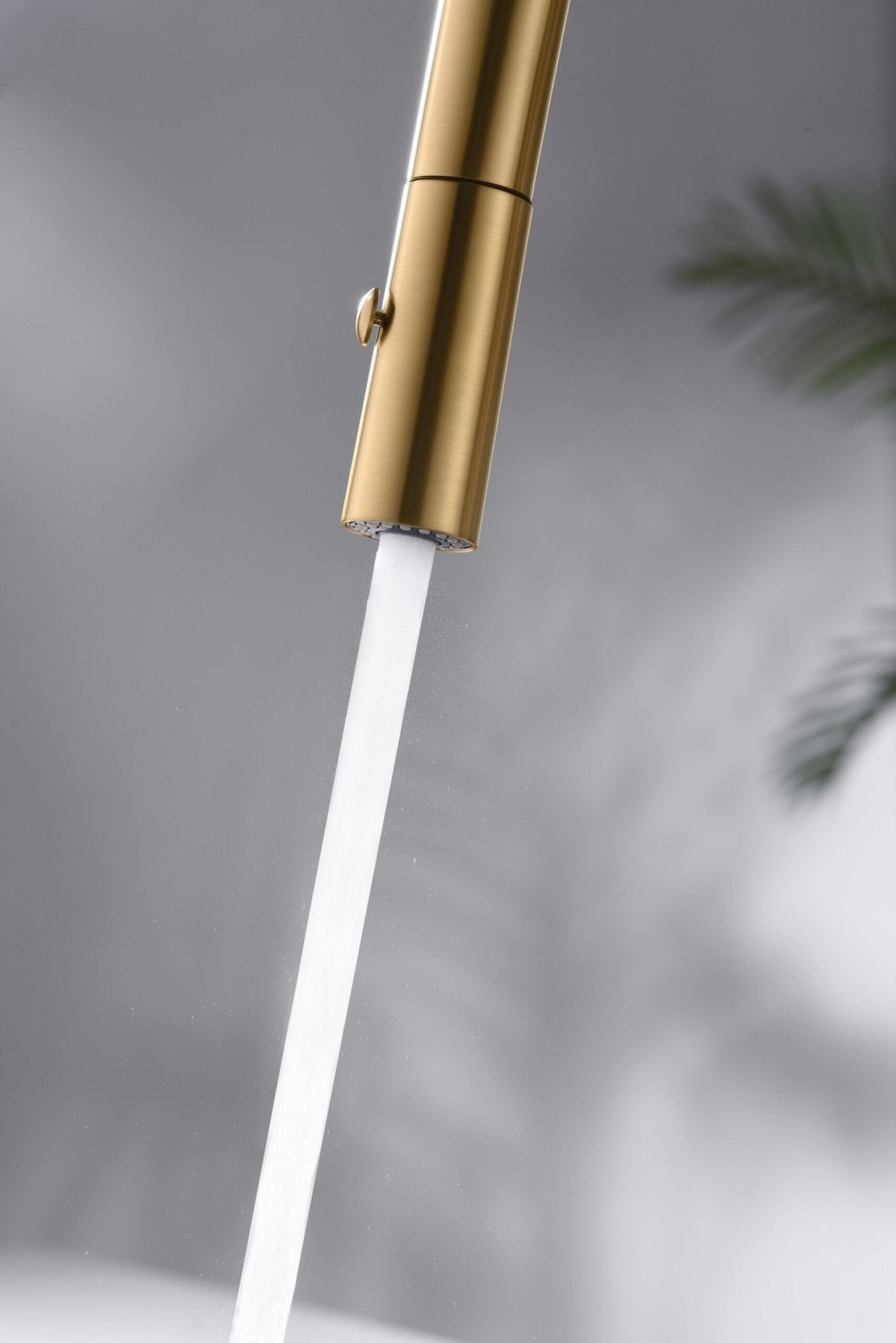 Imex - Grifo de cocina BONN oro cepillado - BricoandPool