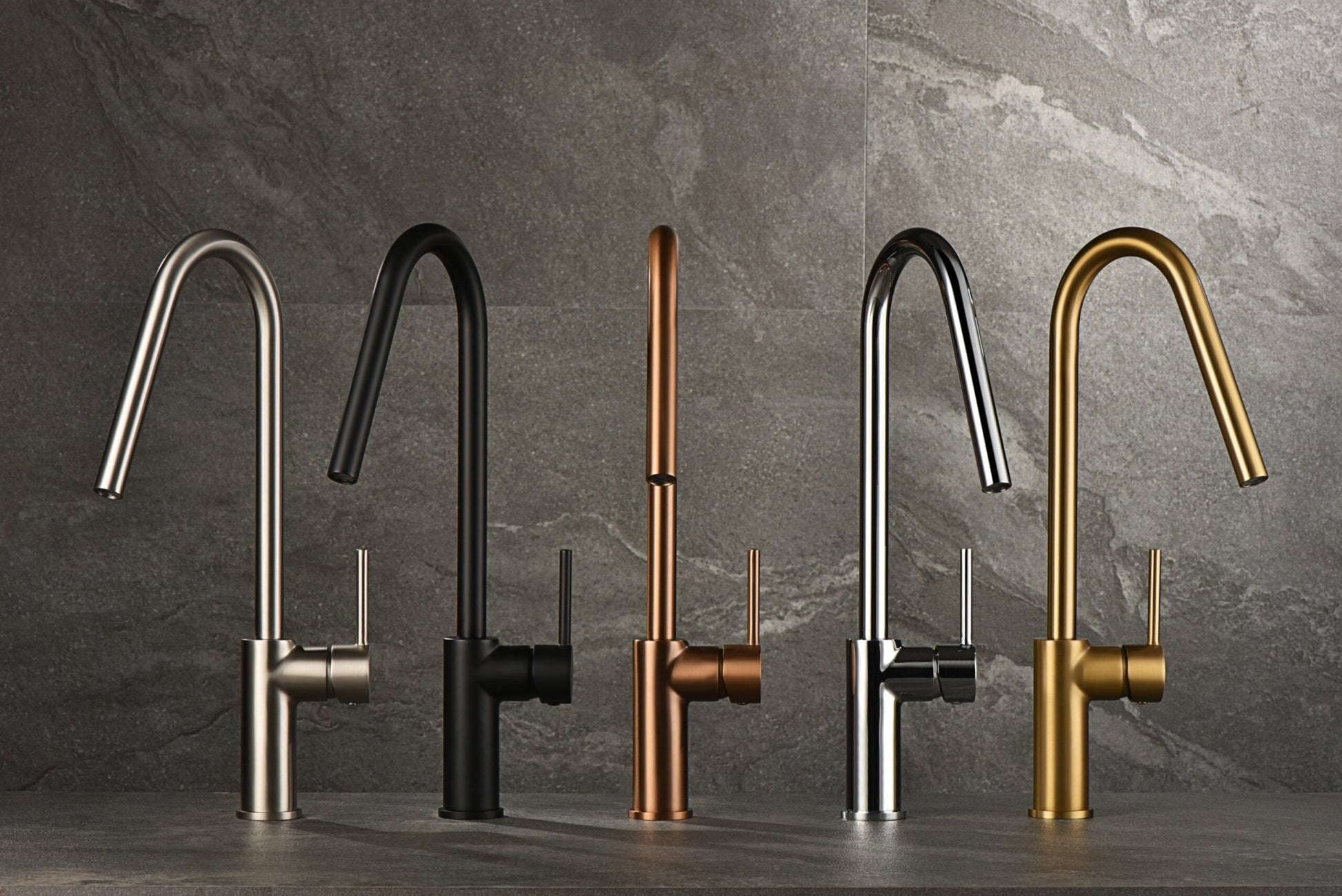 Imex - Grifo de cocina KENIA n’quel cepillado - BricoandPool