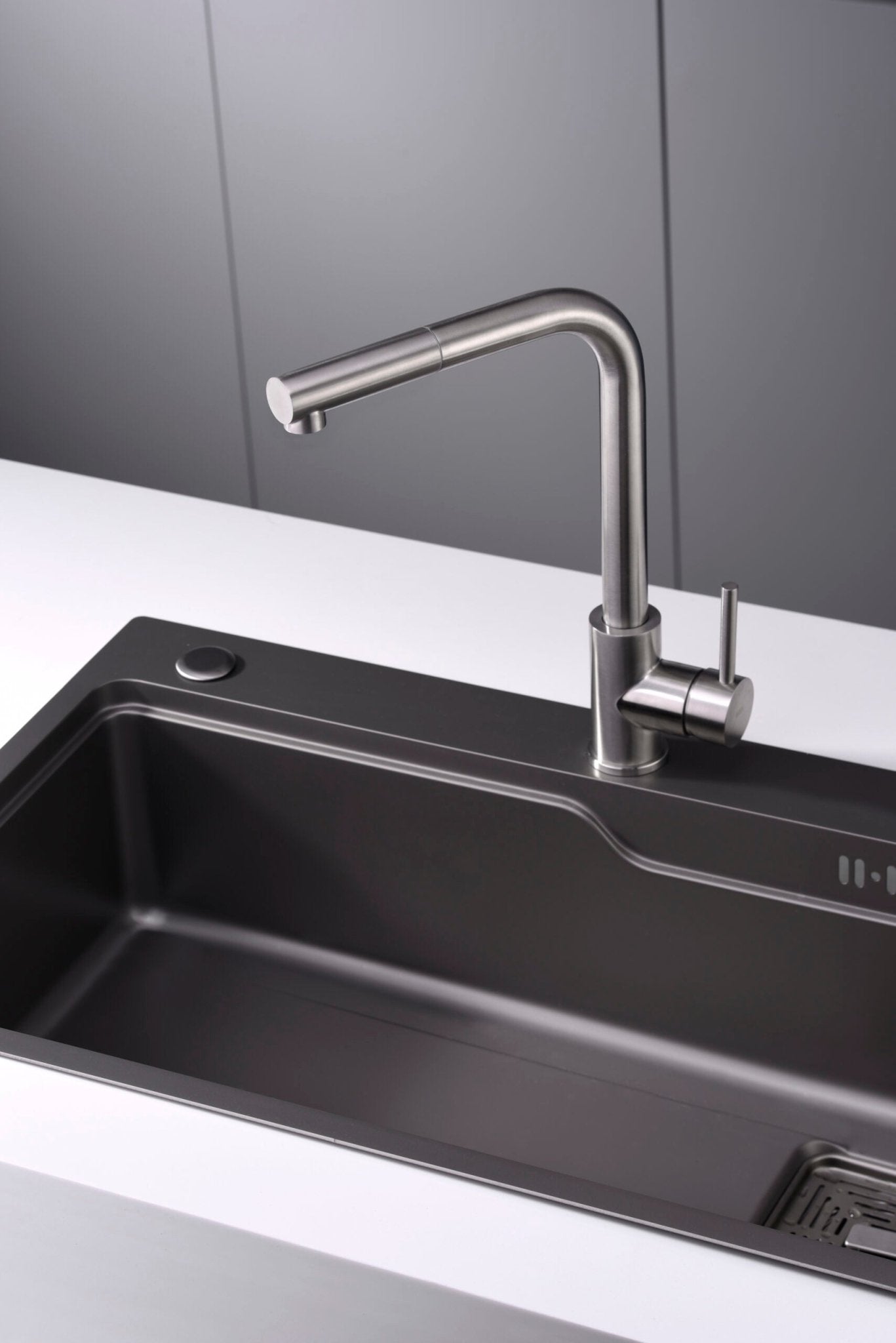 Imex - Grifo de cocina MALTA acero s.316 - BricoandPool