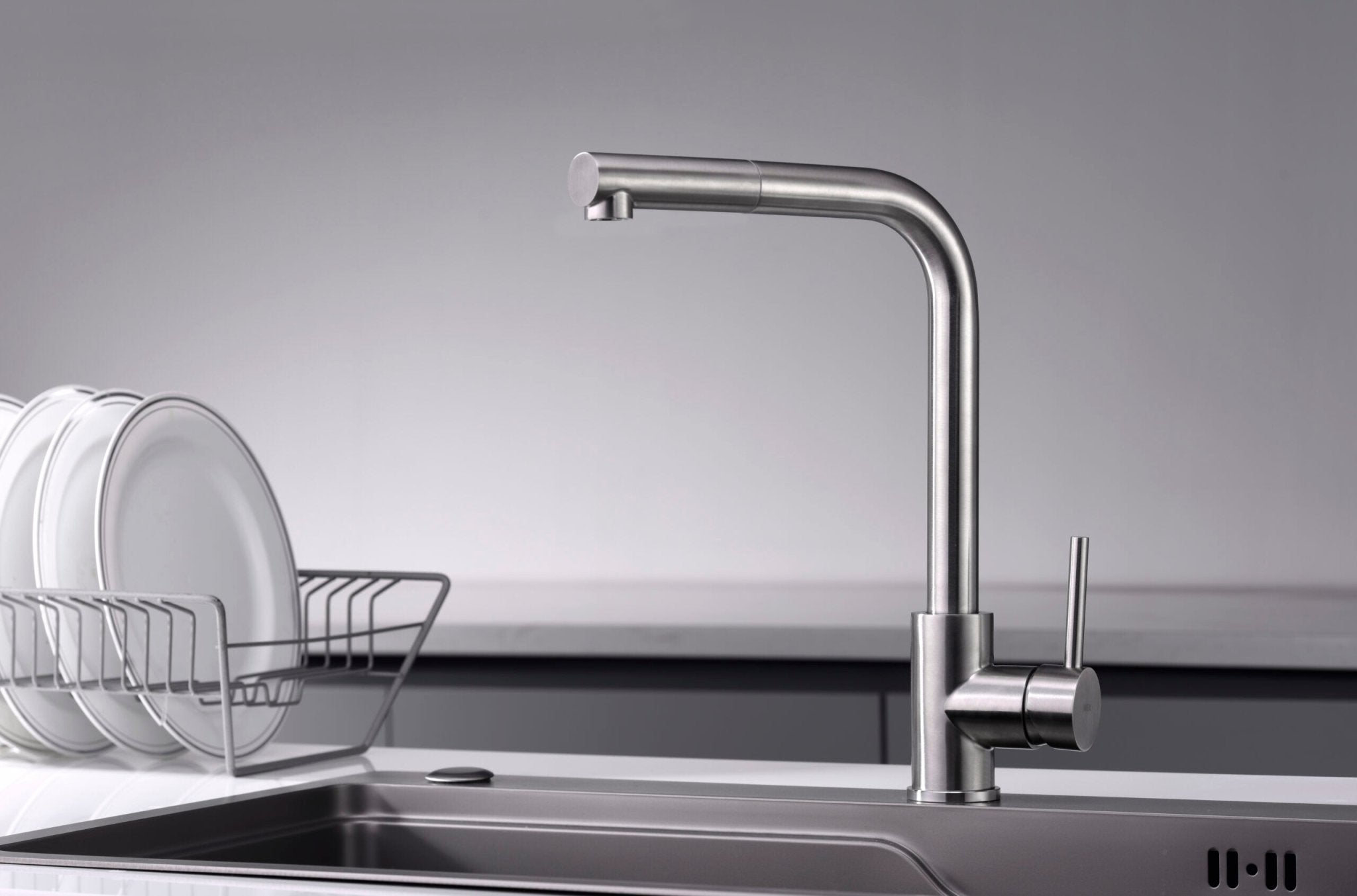 Imex - Grifo de cocina MALTA acero s.316 - BricoandPool