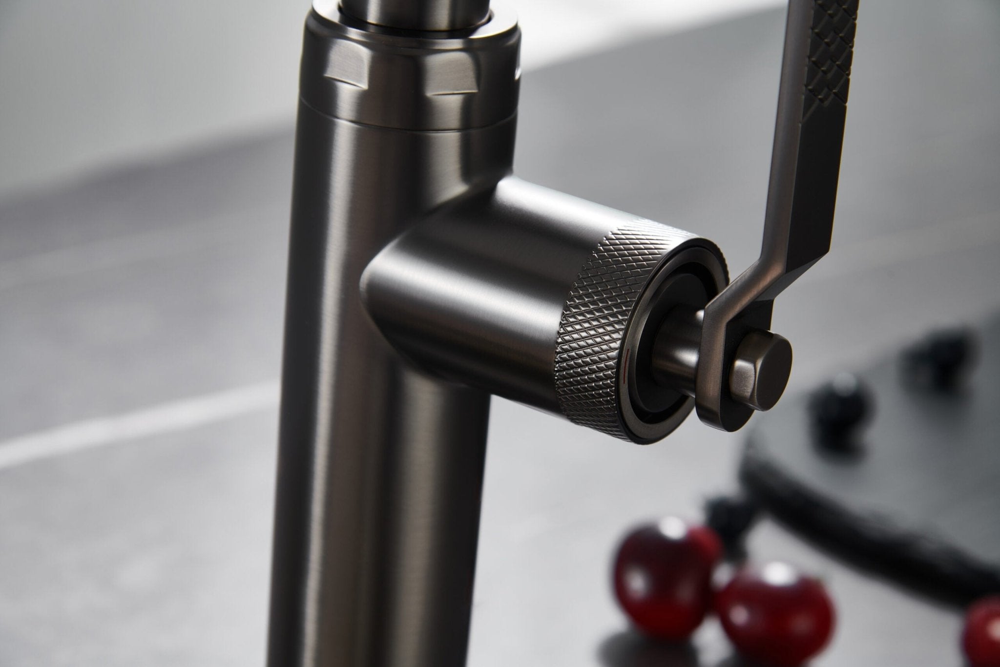 Imex - Grifo de cocina NIZA black gun metal - BricoandPool