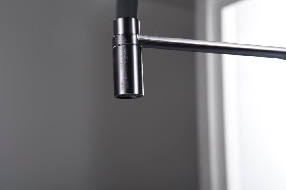 Imex - Grifo de cocina SENA black gun metal - BricoandPool