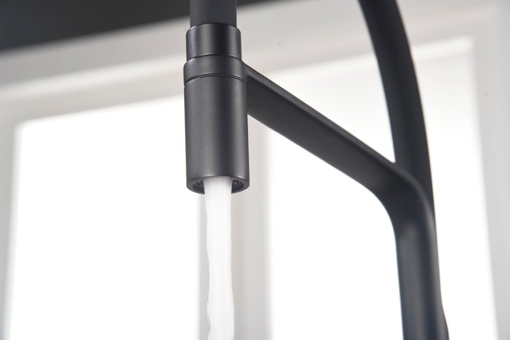 Imex - Grifo de cocina SENA negro mate - BricoandPool