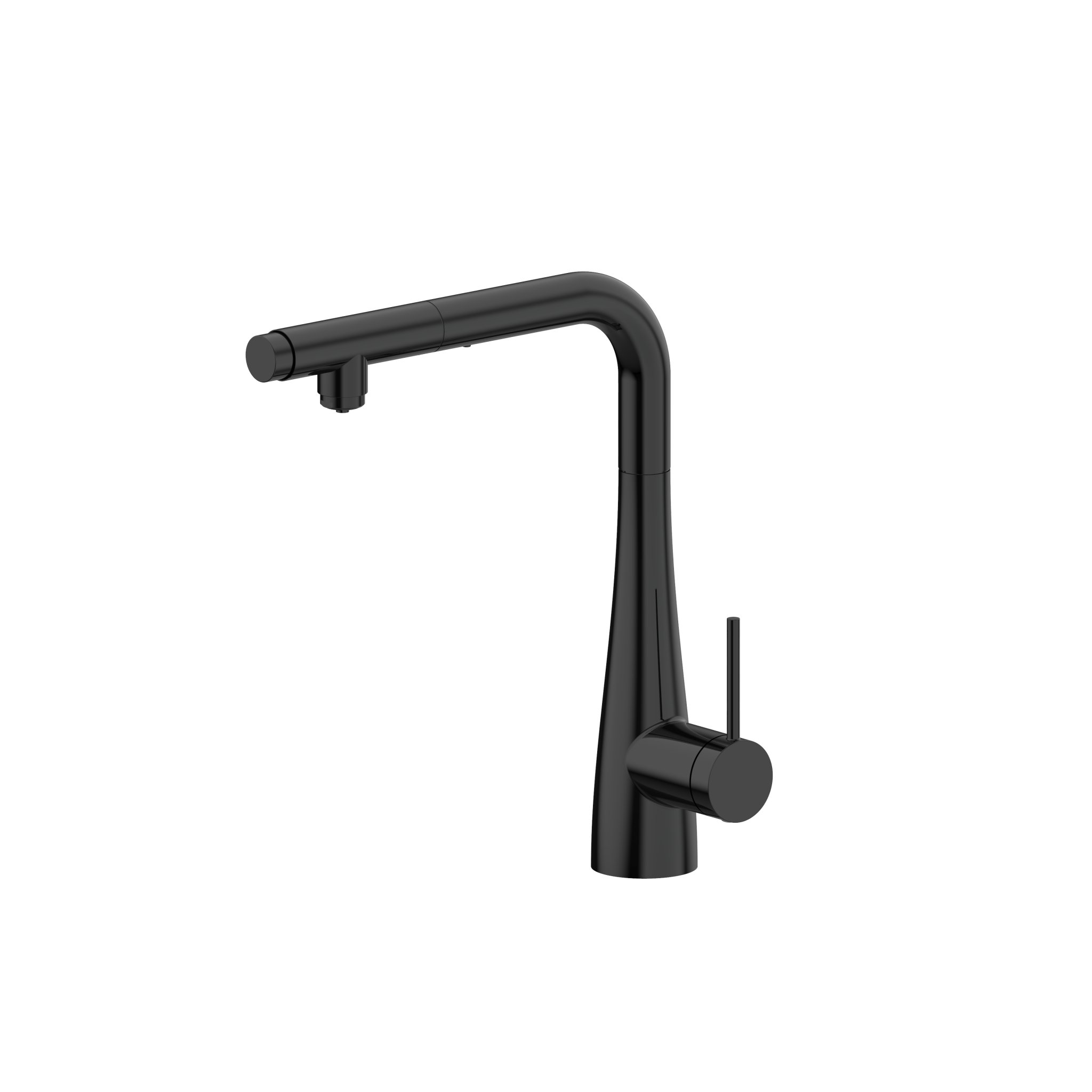 Imex - Grifo de cocina SPLIT para osmosis negro mate - BricoandPool