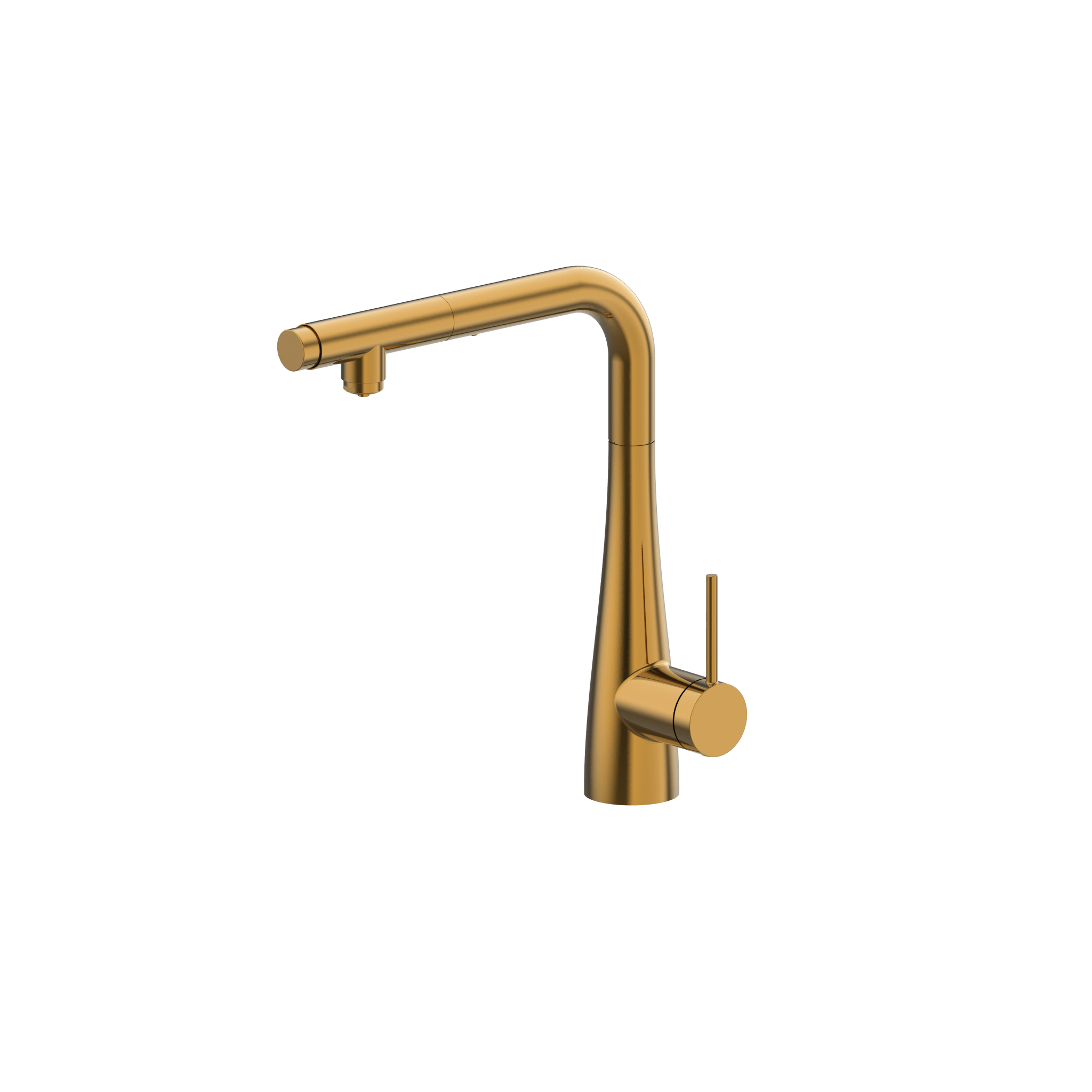 Imex - Grifo de cocina SPLIT para osmosis oro cepillado - BricoandPool