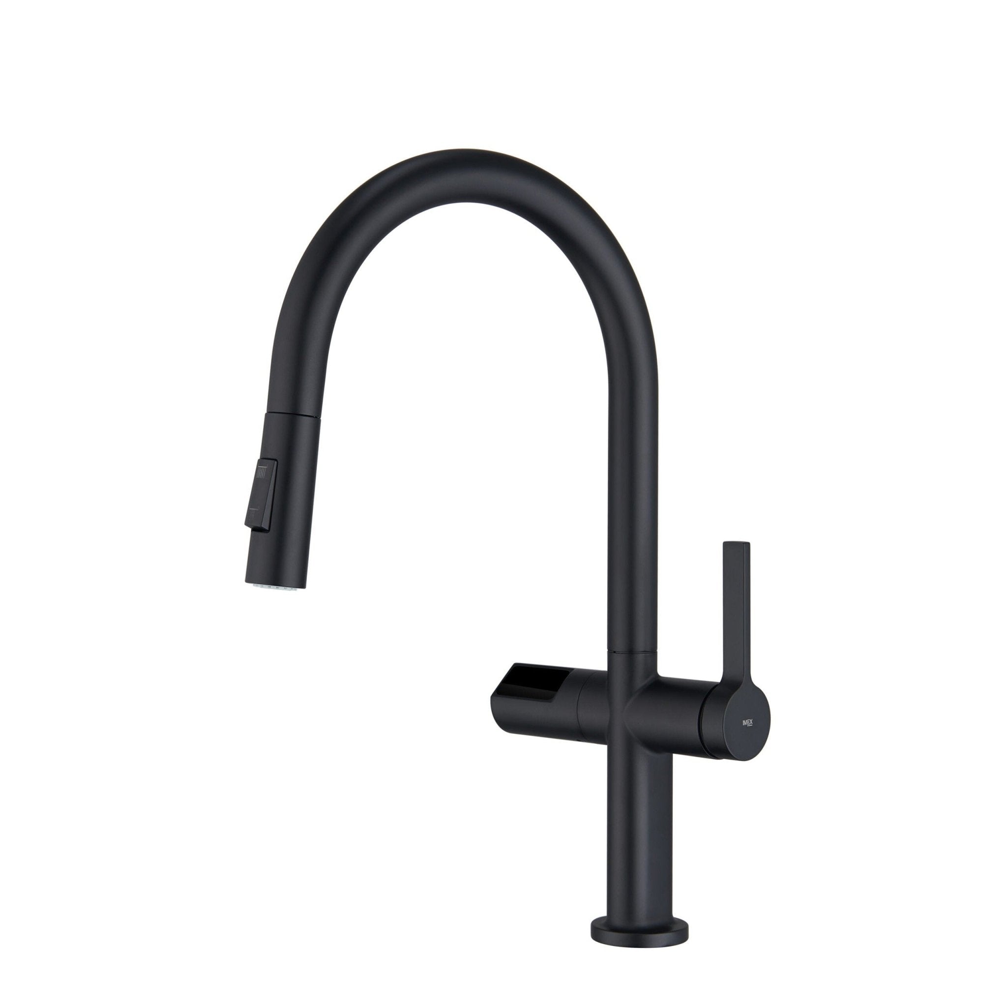 Imex - Grifo de cocina TURIN negro mate - BricoandPool