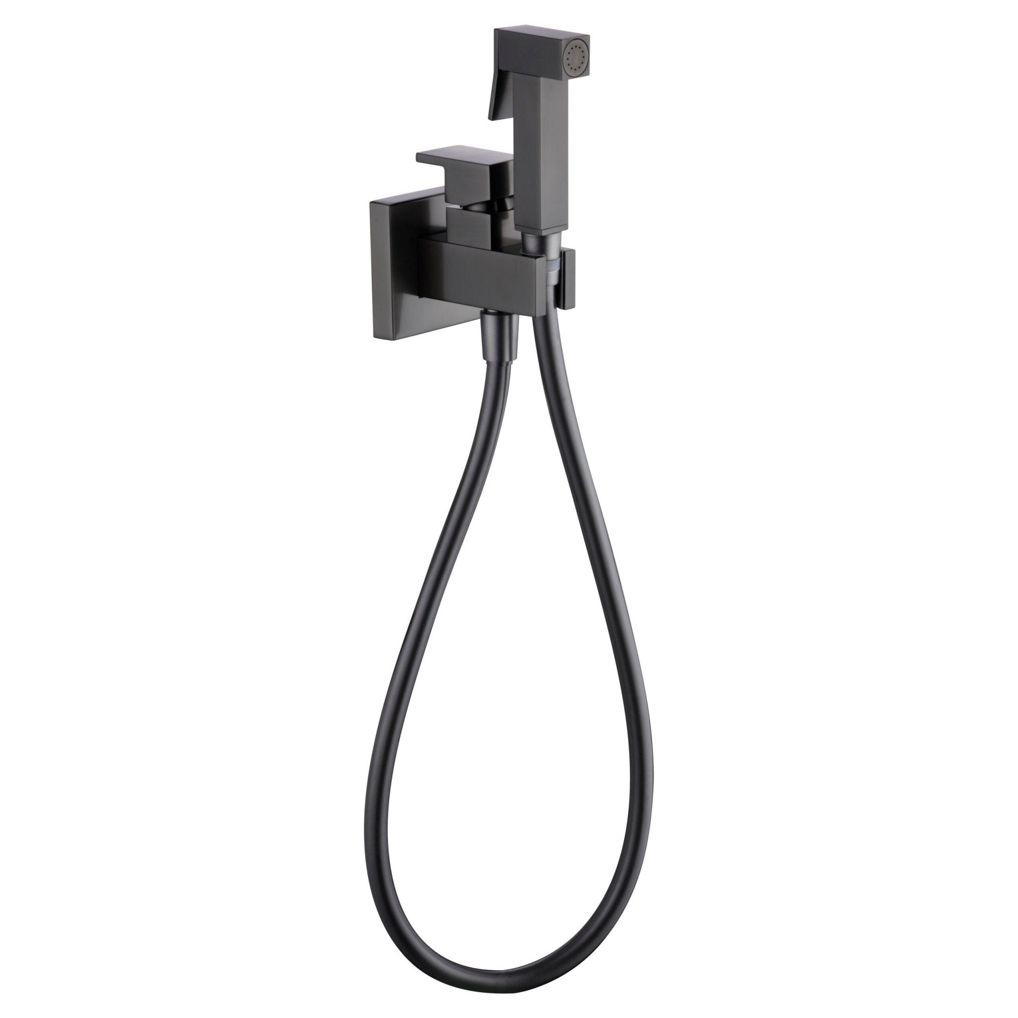 Imex - Grifo empotrado de bidé Irlanda black gun metal - BricoandPool