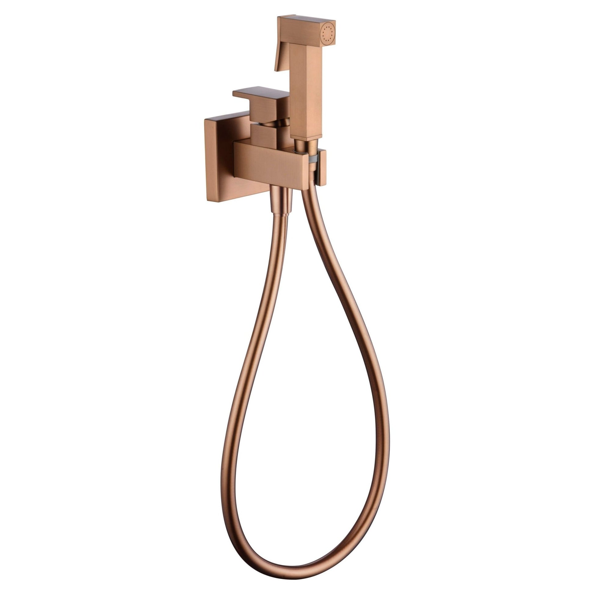 Imex - Grifo empotrado de bidé Irlanda oro rosa cepillado - BricoandPool