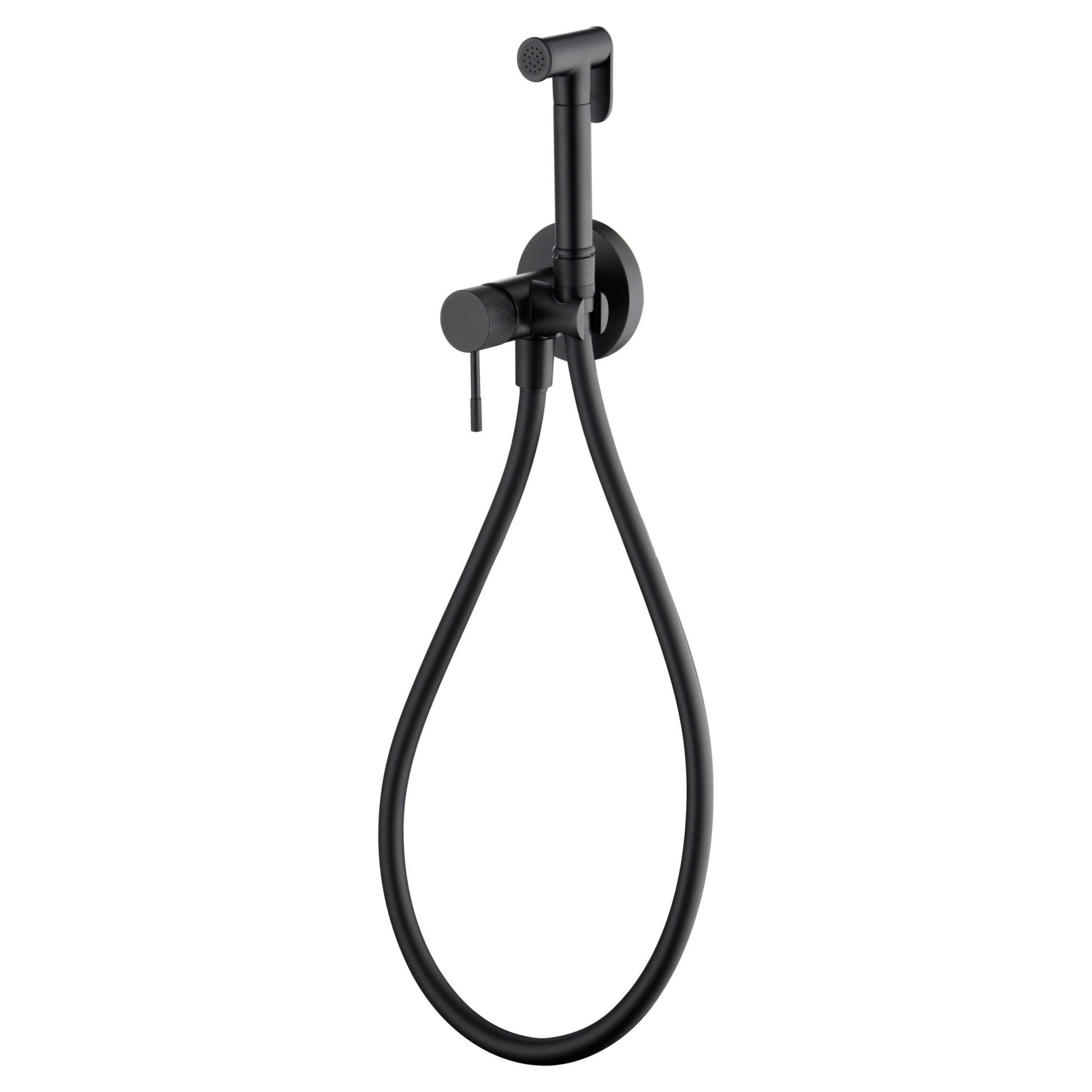 Imex - Grifo empotrado de bidé Line negro mate - BricoandPool