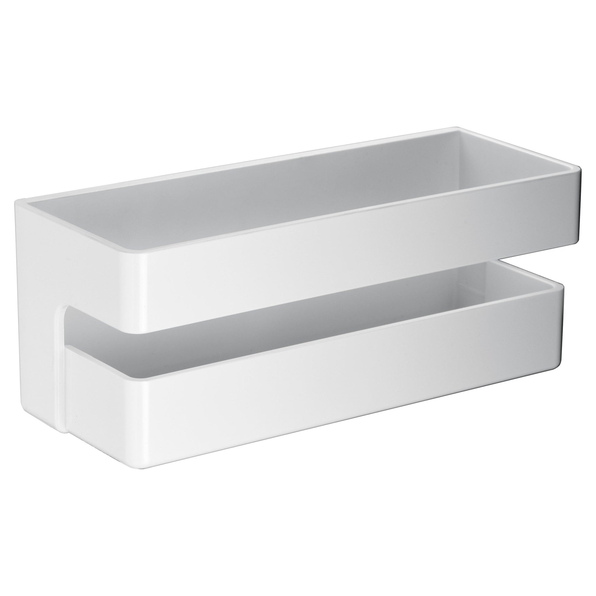 Imex - Jabonera frontal blanco mate - BricoandPool
