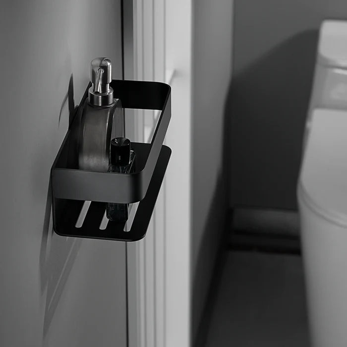 Imex - Jabonera frontal Mayura negro mate - BricoandPool