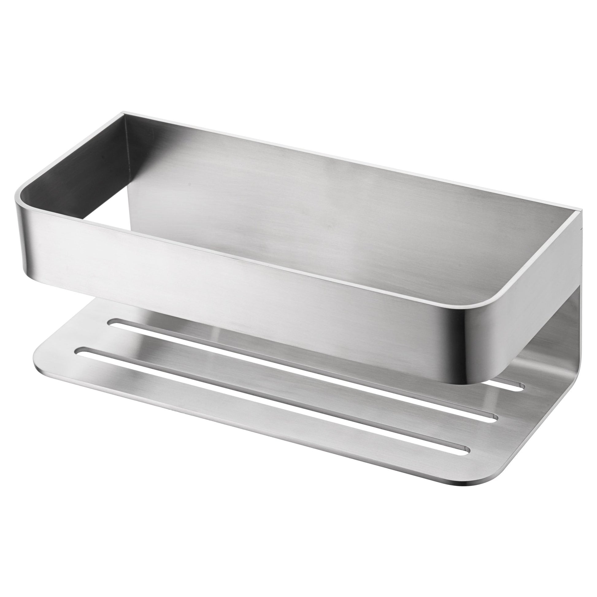 Imex - Jabonera frontal Mayura níquel cepillado - BricoandPool