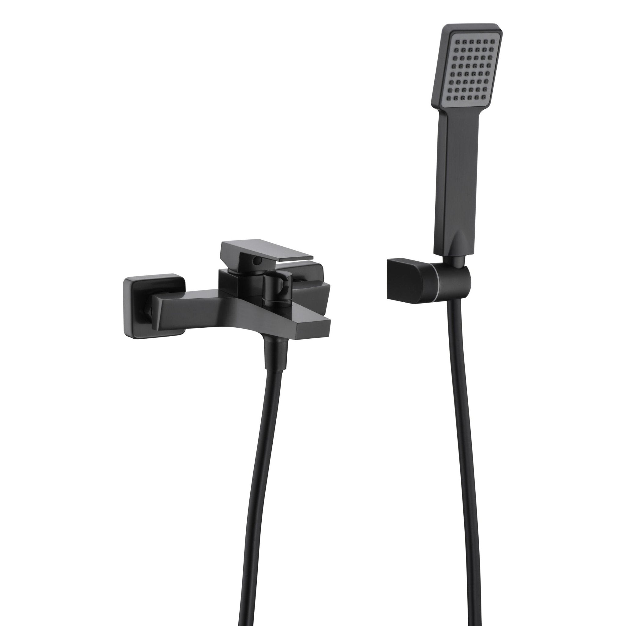 Imex - Kit baño / ducha monomando Art black gun metal - BricoandPool