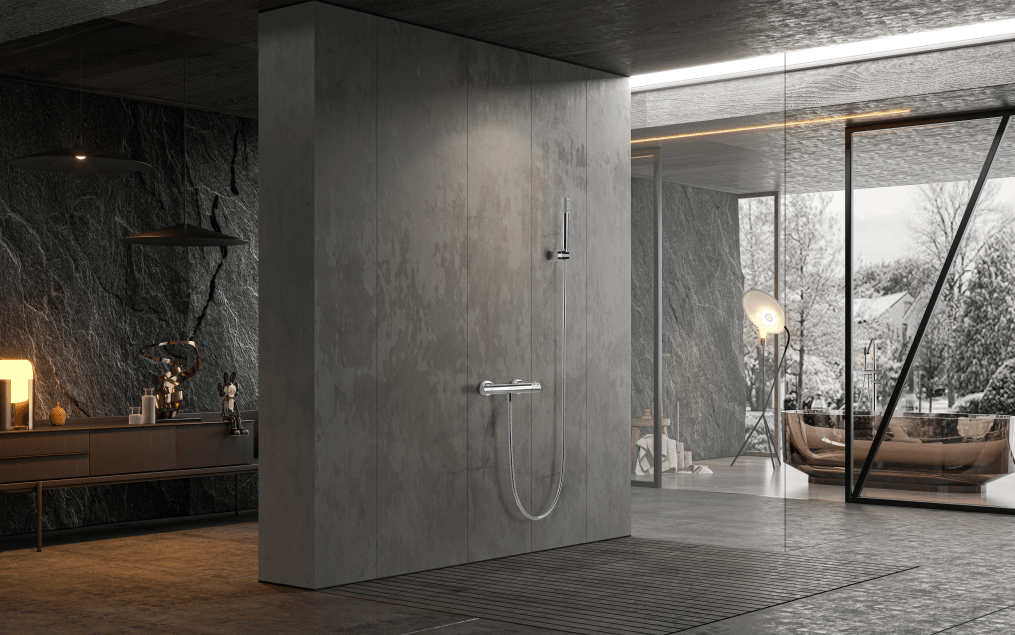 Imex - Kit ducha termostático Génova - BricoandPool