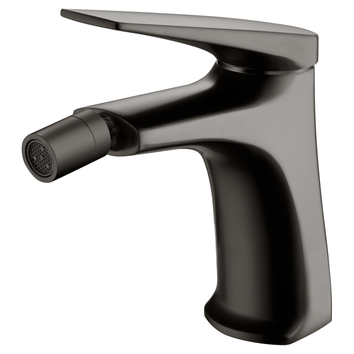 Imex - Monomando bidé Delos black gun metal - BricoandPool