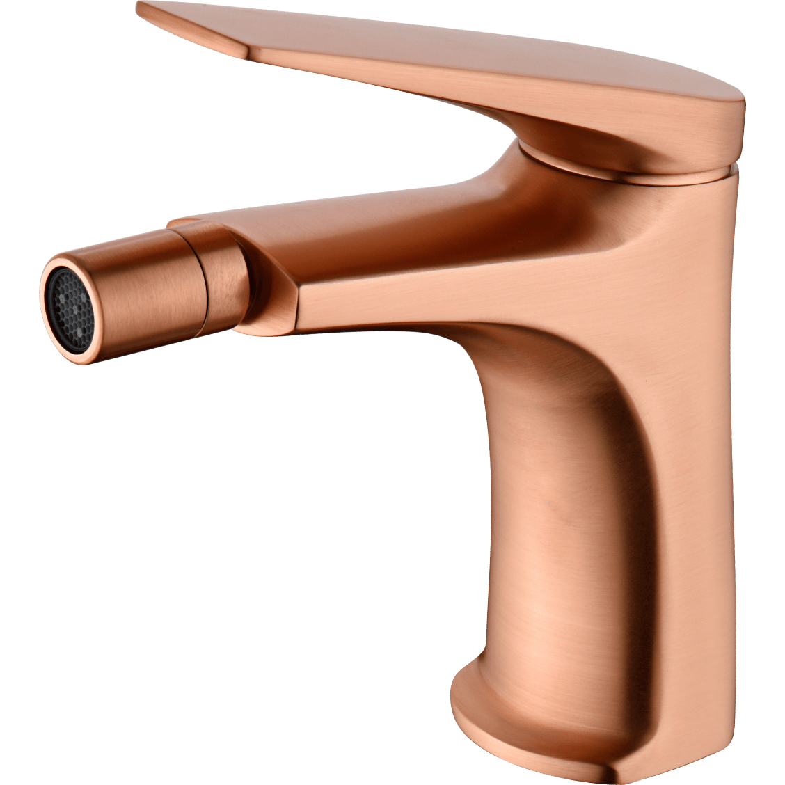 Imex - Monomando bidé Delos oro rosa cepillado - BricoandPool