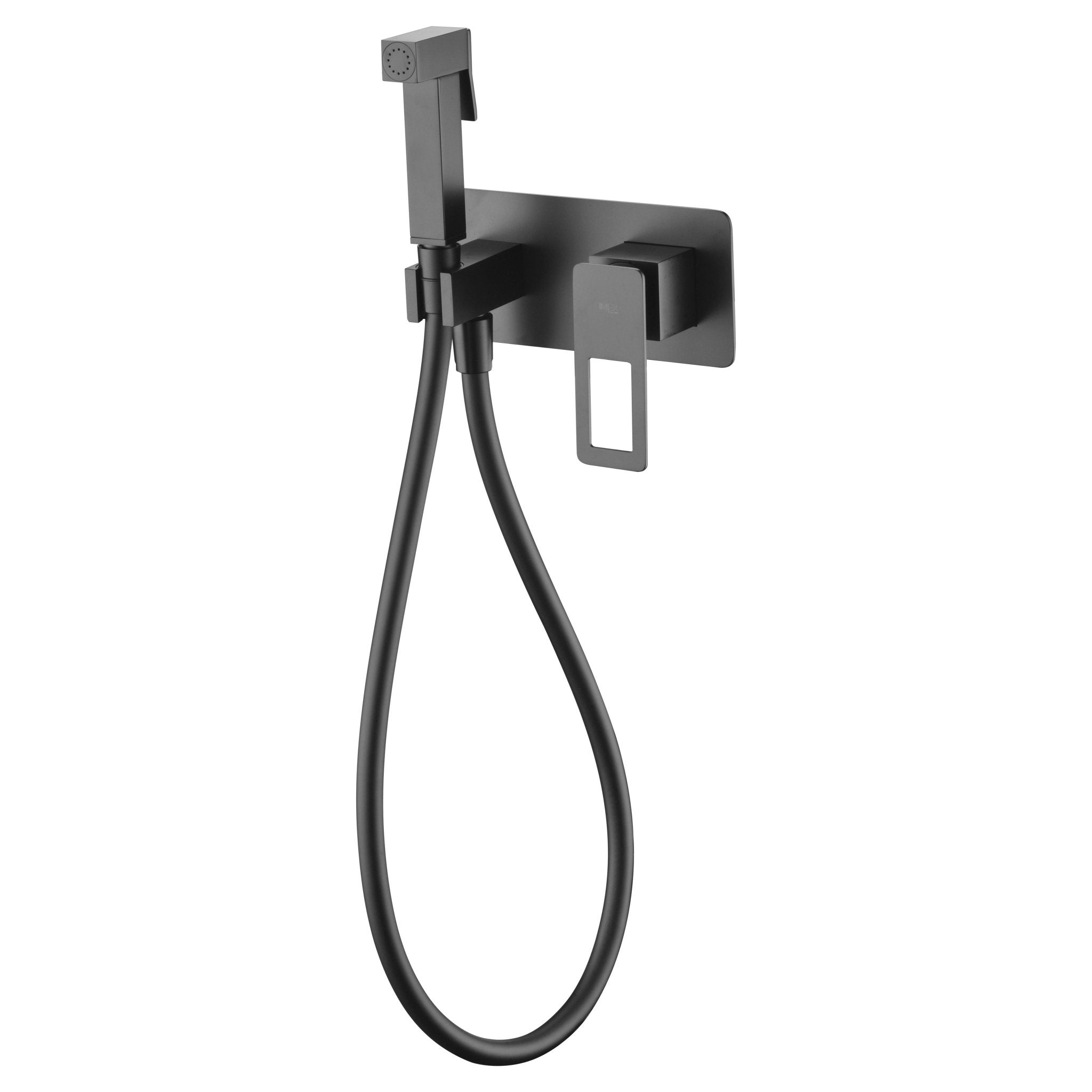 Imex - Monomando bidé empotrado Suecia negro mate - BricoandPool