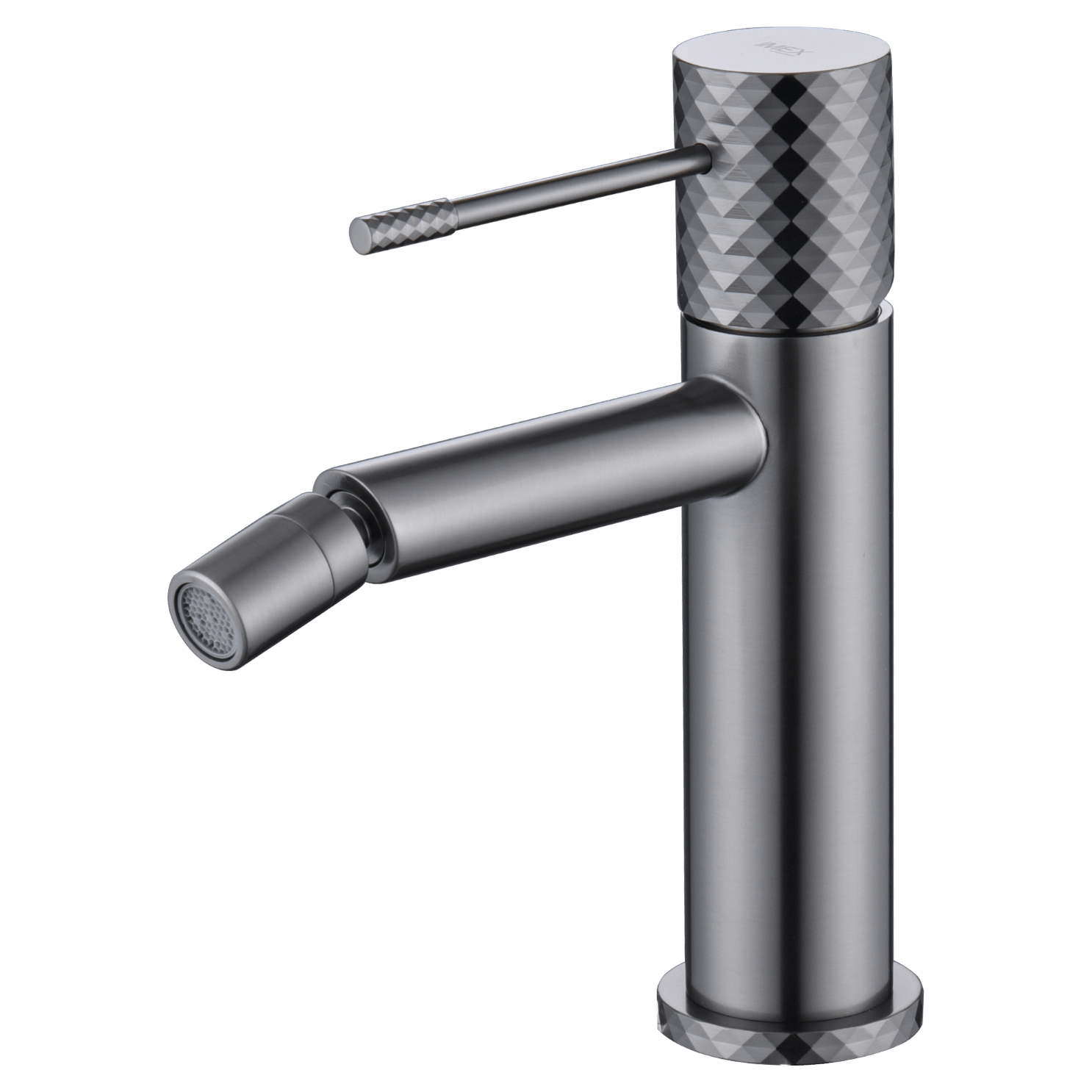 Imex - Monomando bidé Génova black gun metal - BricoandPool