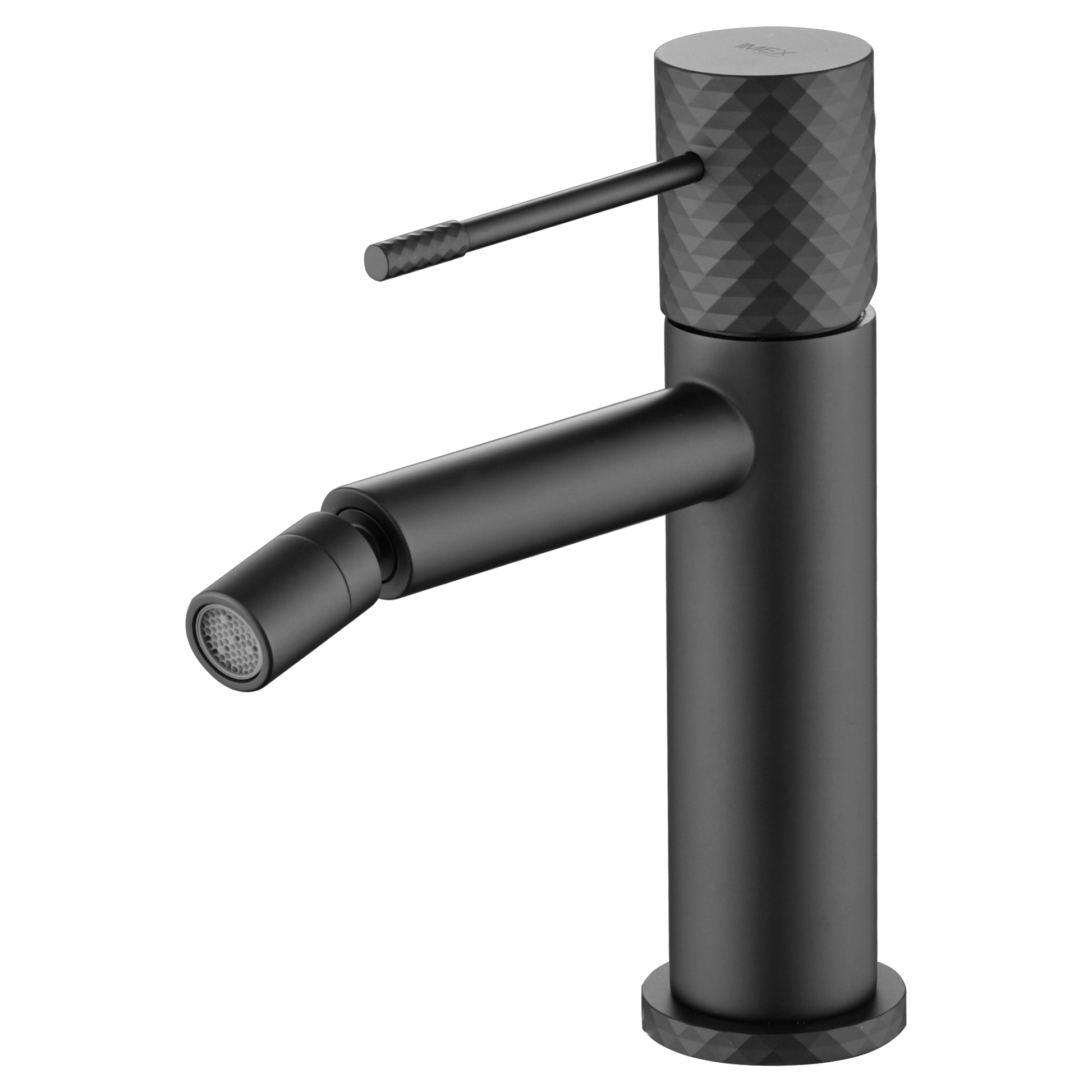 Imex - Monomando bidé Génova negro mate - BricoandPool