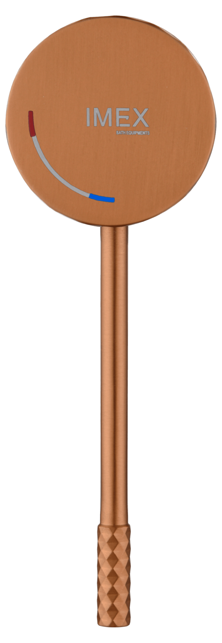 Imex - Monomando bidé Génova oro rosa cepillado - BricoandPool