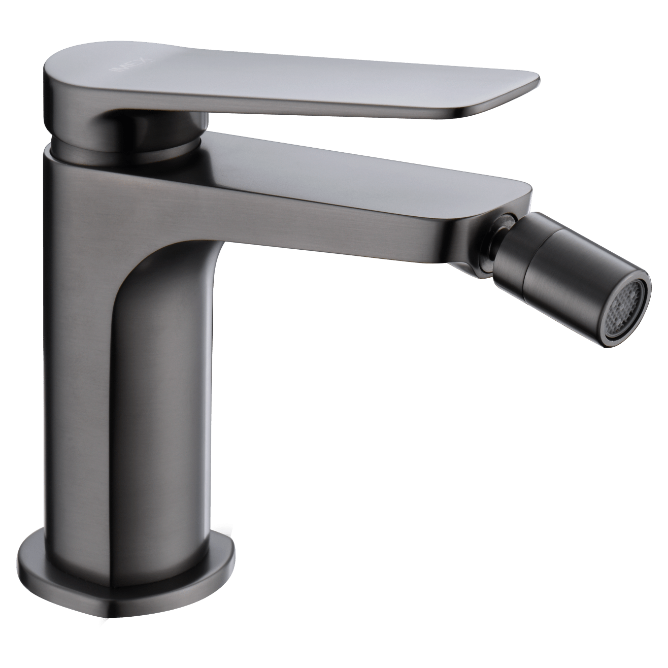 Imex - Monomando bidé Nápoles black gun metal - BricoandPool