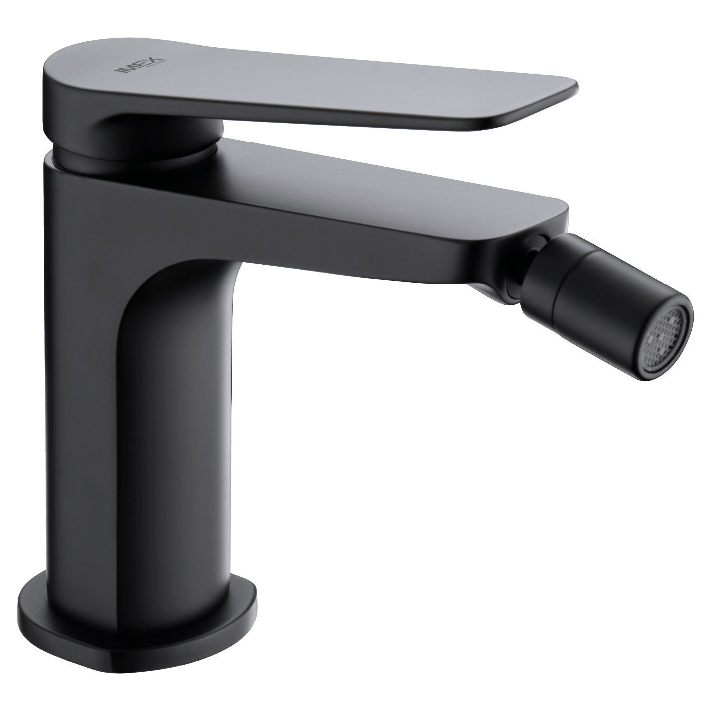 Imex - Monomando bidé Nápoles negro mate - BricoandPool