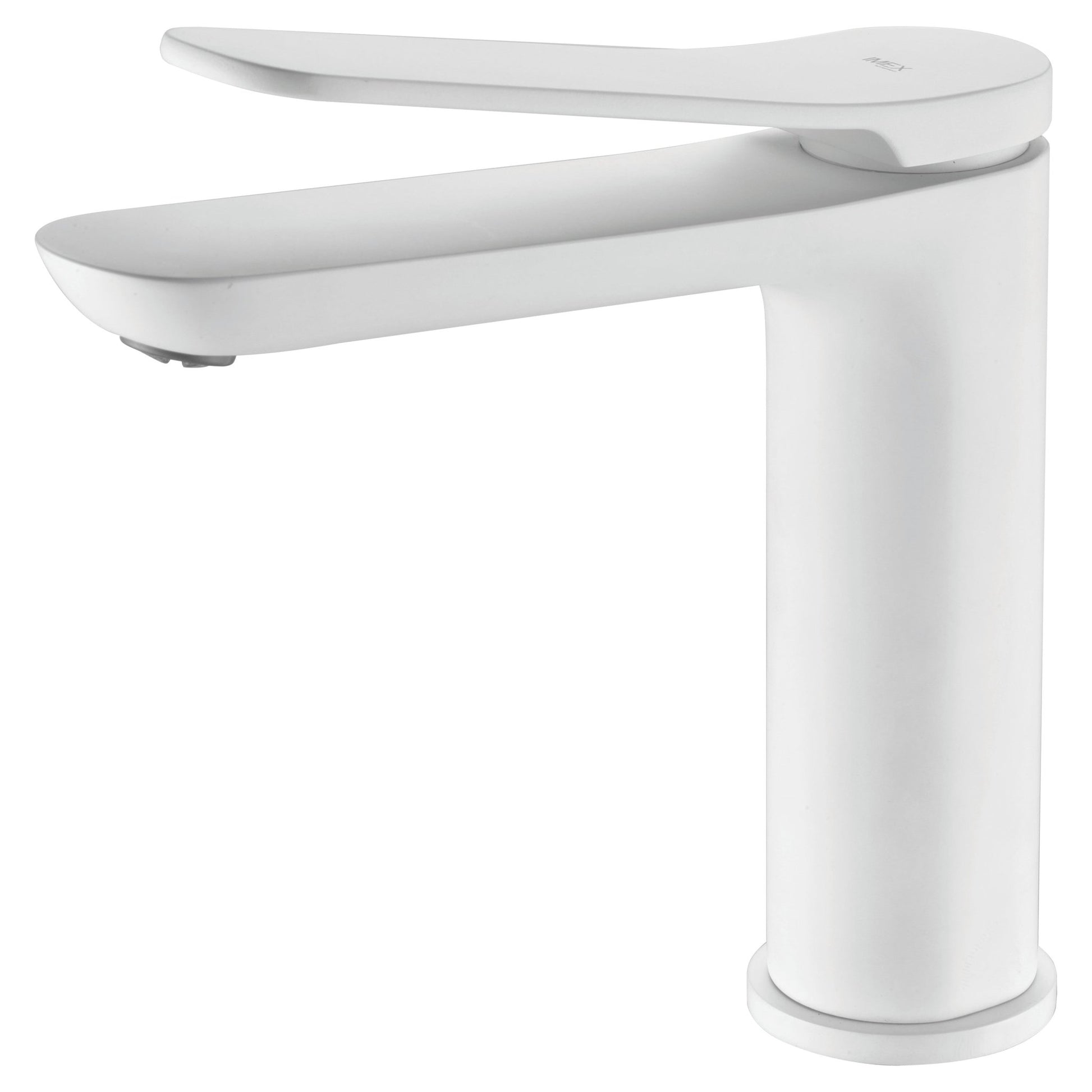 Imex - Monomando de lavabo blanco mate serie Dinamarca - BricoandPool