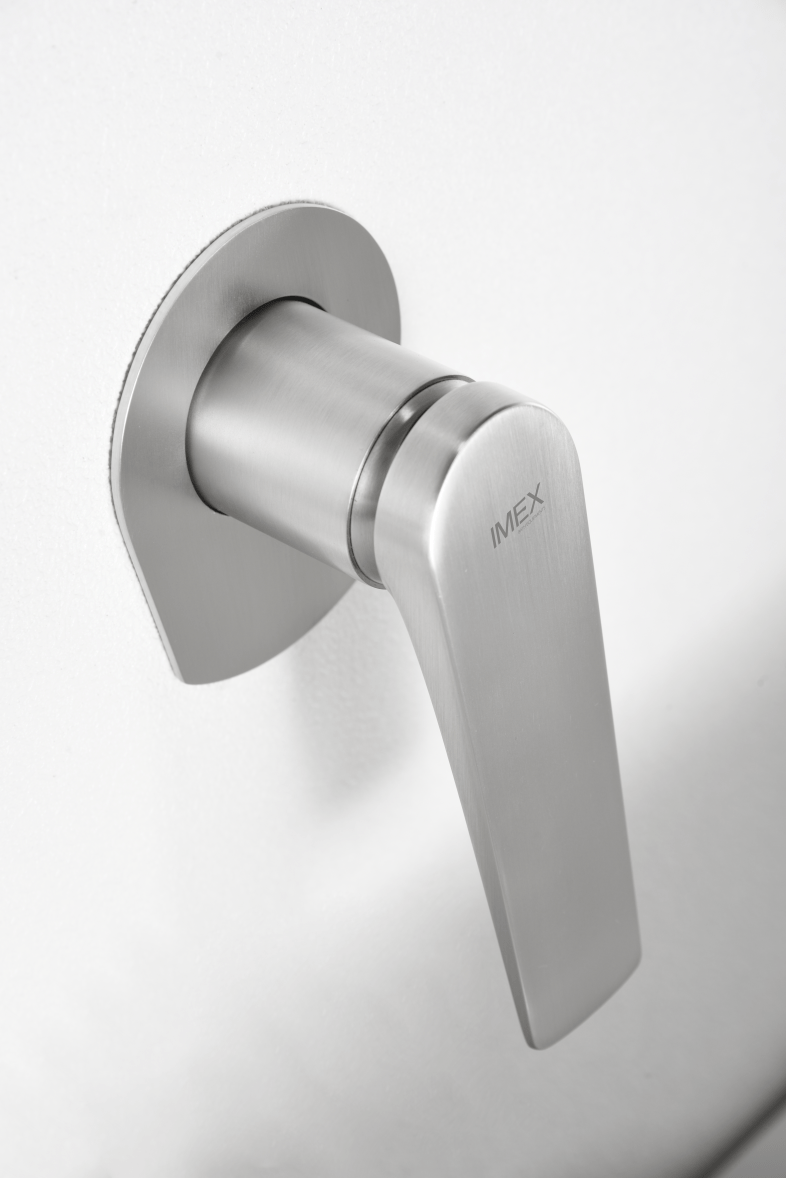 Imex - Monomando empotrado lavabo Delos (acero S.316) - BricoandPool