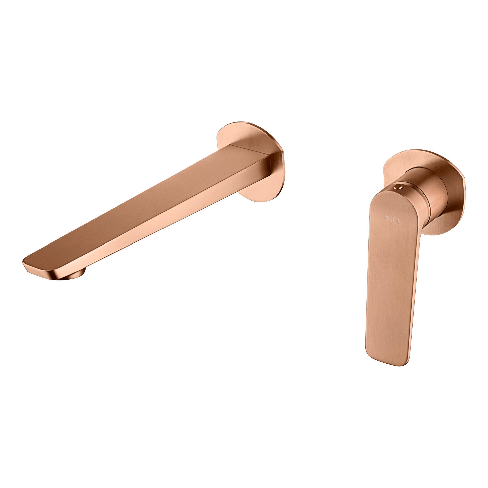 Imex - Monomando empotrado lavabo Nápoles oro rosa cepillado - BricoandPool