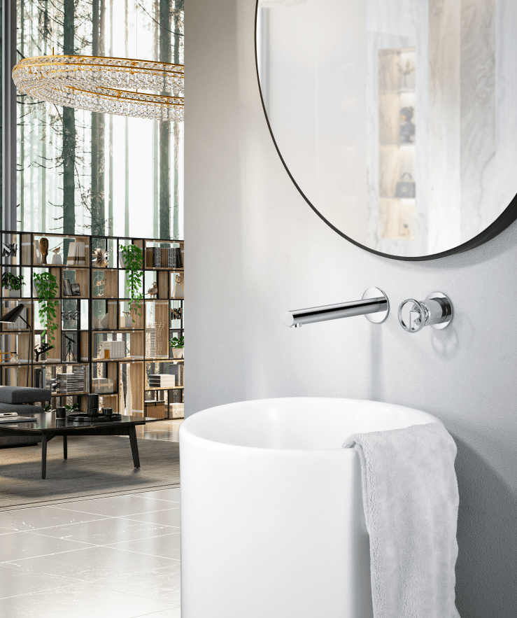 Imex - Monomando empotrado lavabo Olimpo - BricoandPool