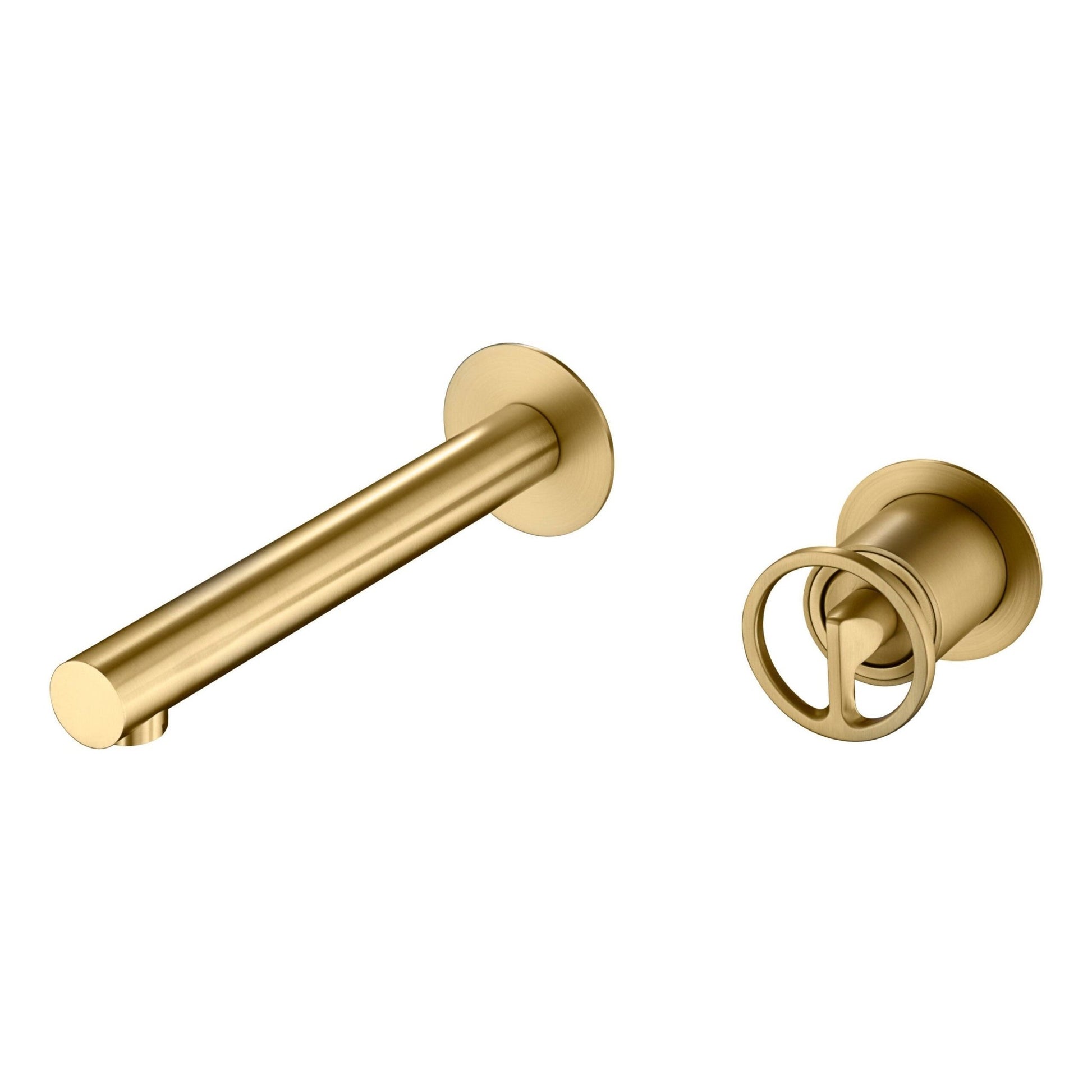 Imex - Monomando empotrado lavabo Olimpo oro cepillado - BricoandPool