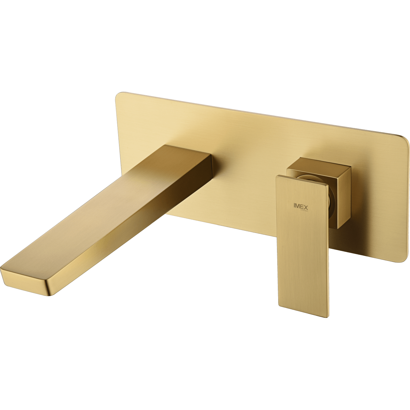 Imex - Monomando empotrado lavabo Pisa oro cepillado - BricoandPool