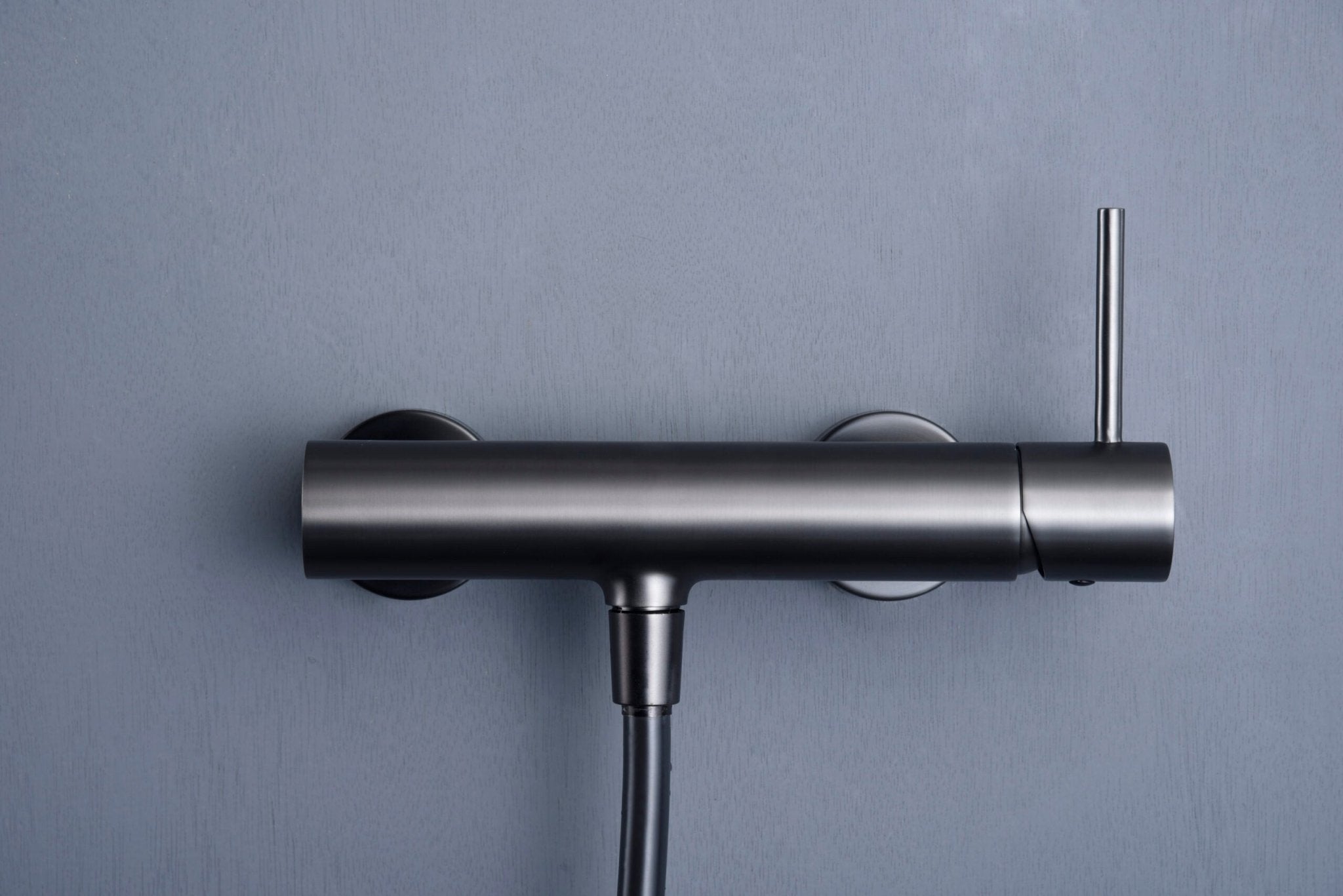 Imex - Monomando kit ducha Monza black gun metal - BricoandPool