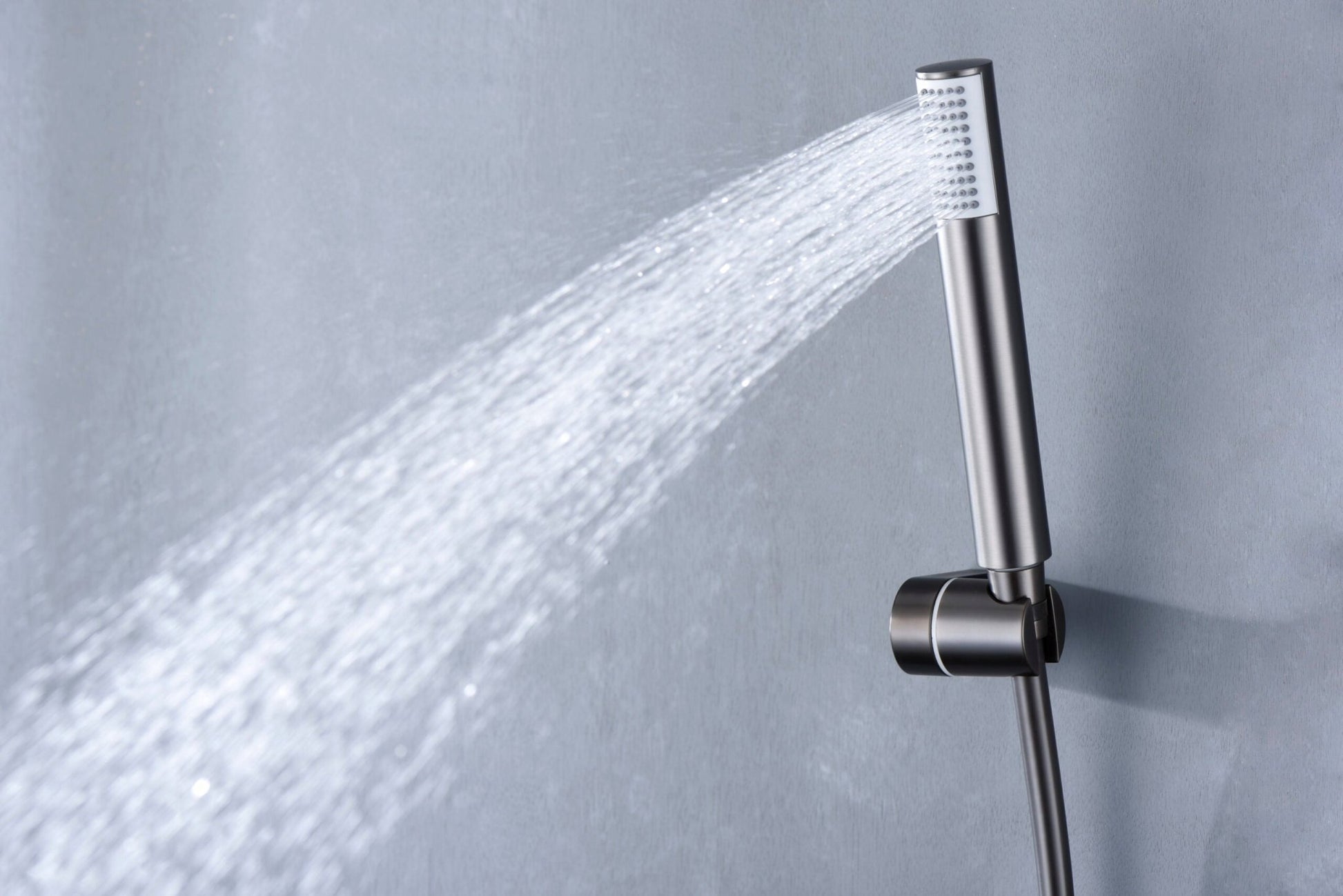 Imex - Monomando kit ducha Monza black gun metal - BricoandPool