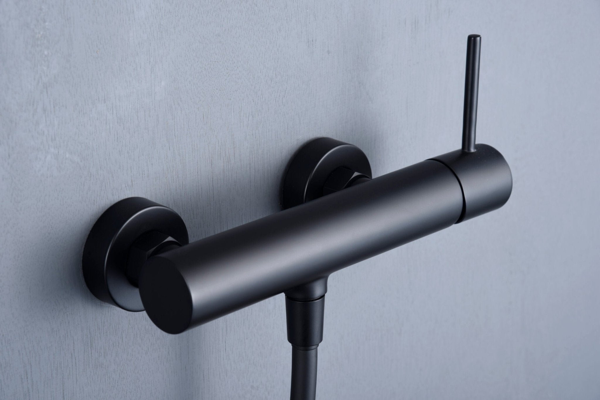 Imex - Monomando kit ducha Monza negro mate - BricoandPool