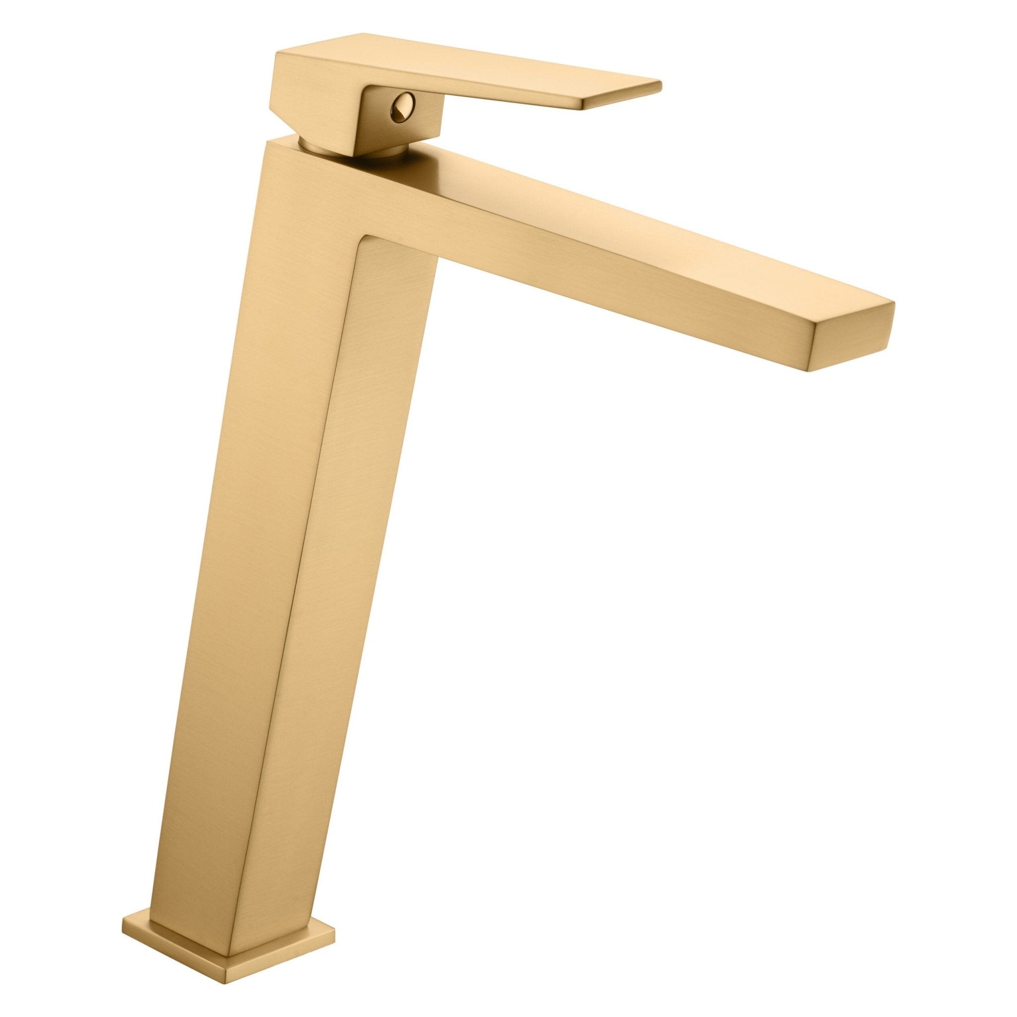 Imex - Monomando lavabo alto Art oro cepillado - BricoandPool