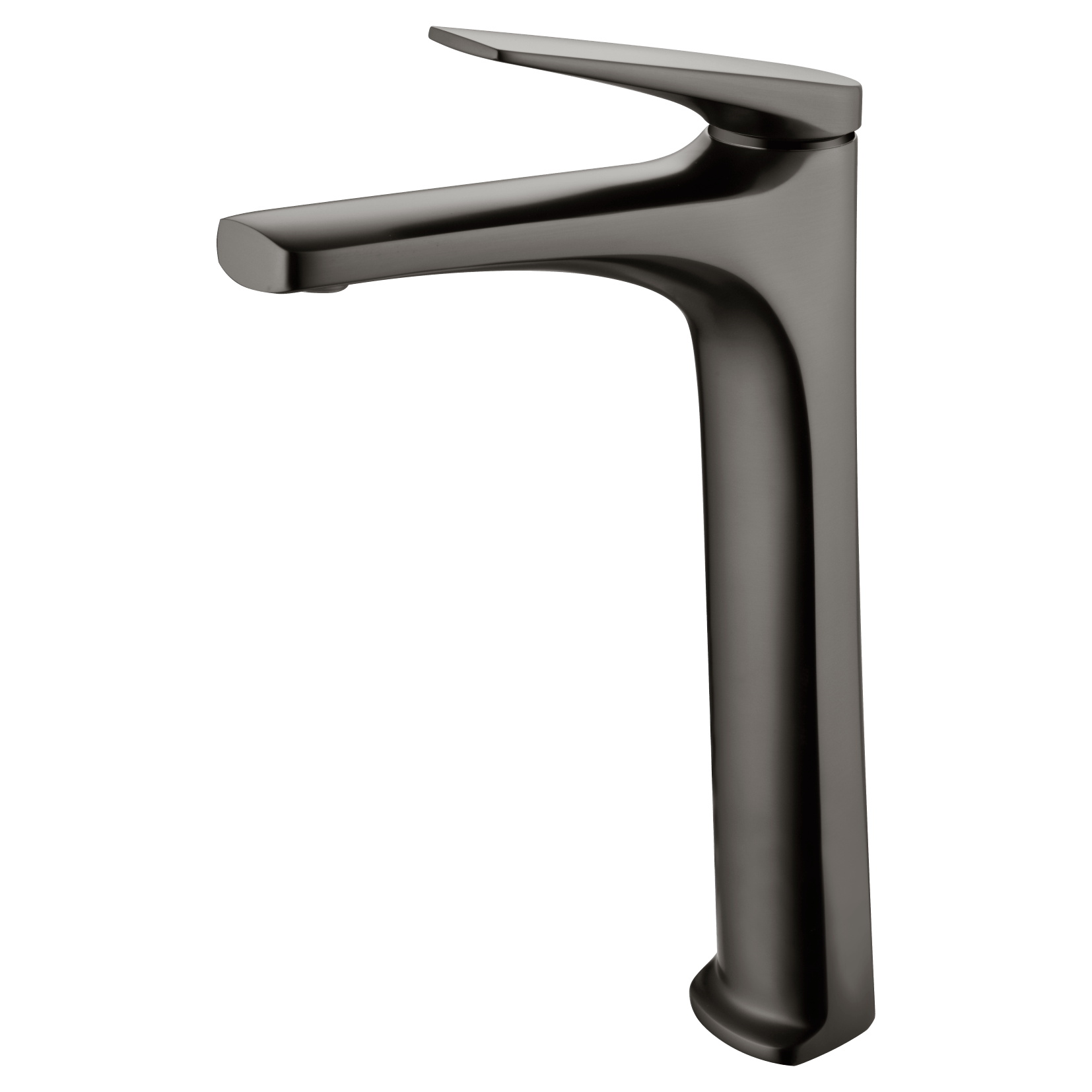 Imex - Monomando lavabo alto Delos black gun metal - BricoandPool